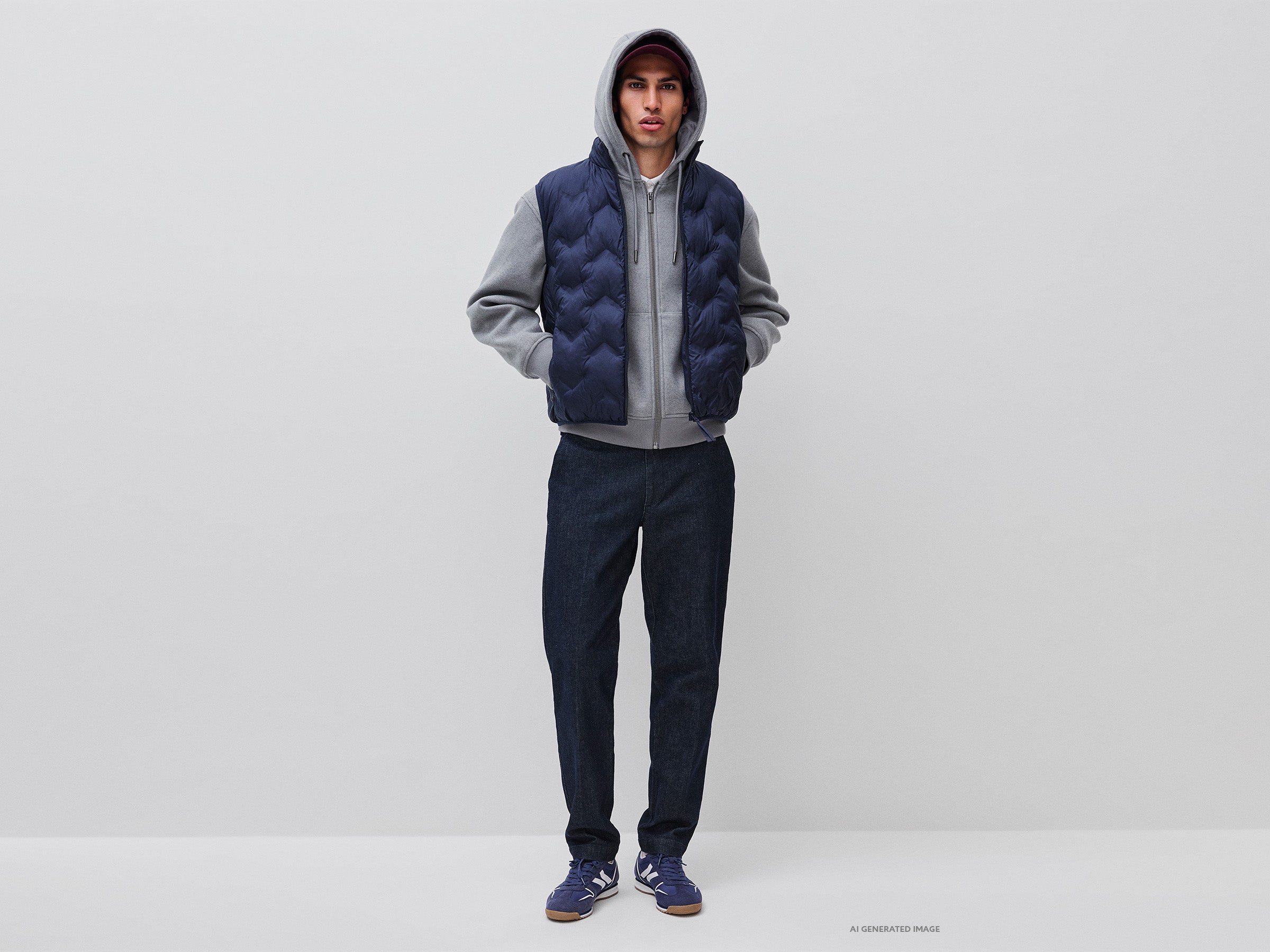 United Colors of Benetton gilet imbottito Rain Defender riciclato