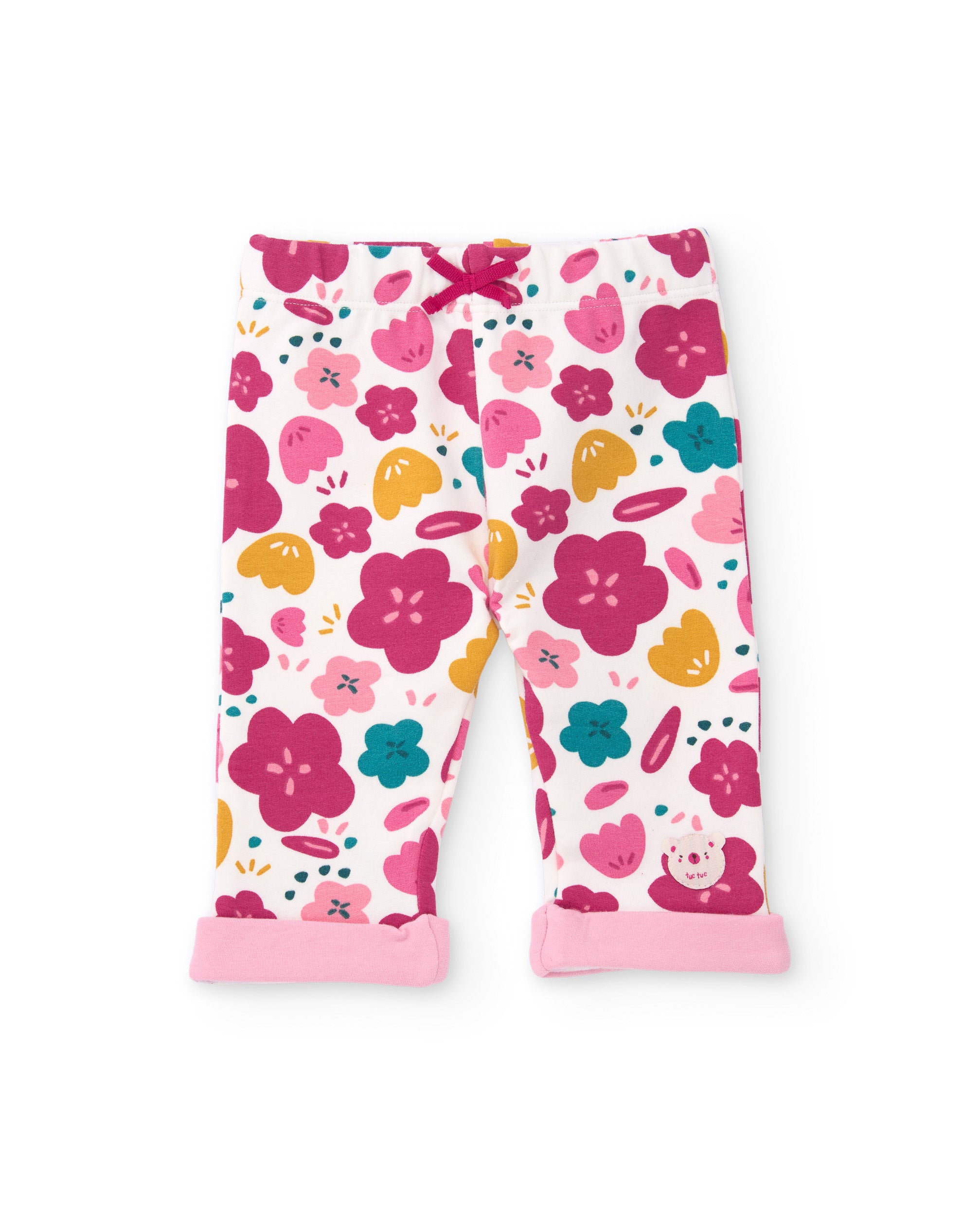 TucTuc Completi completo neonata rosa 3 pezzi felpa