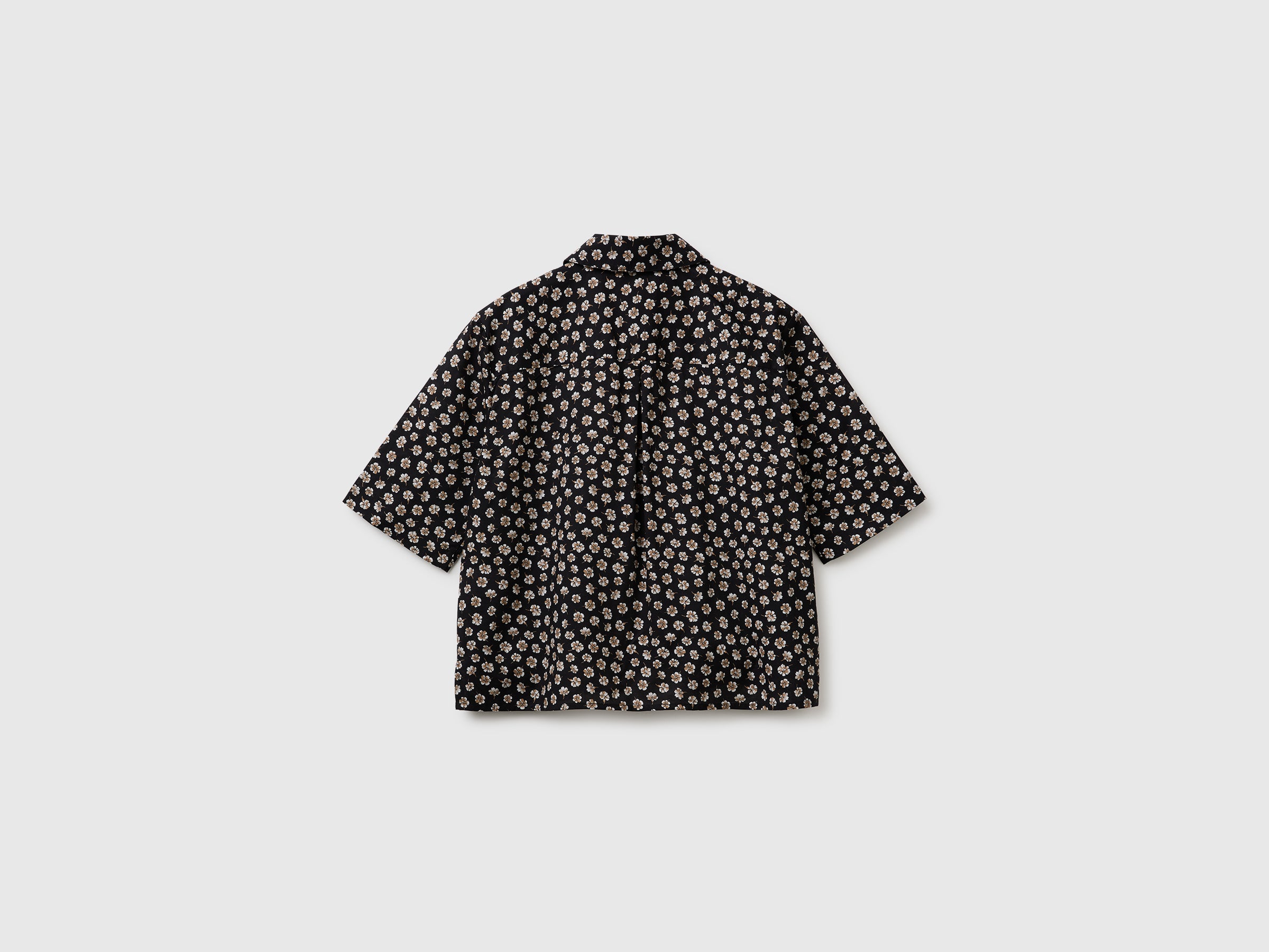 United Colors of Benetton camicia fantasia M puro cotone