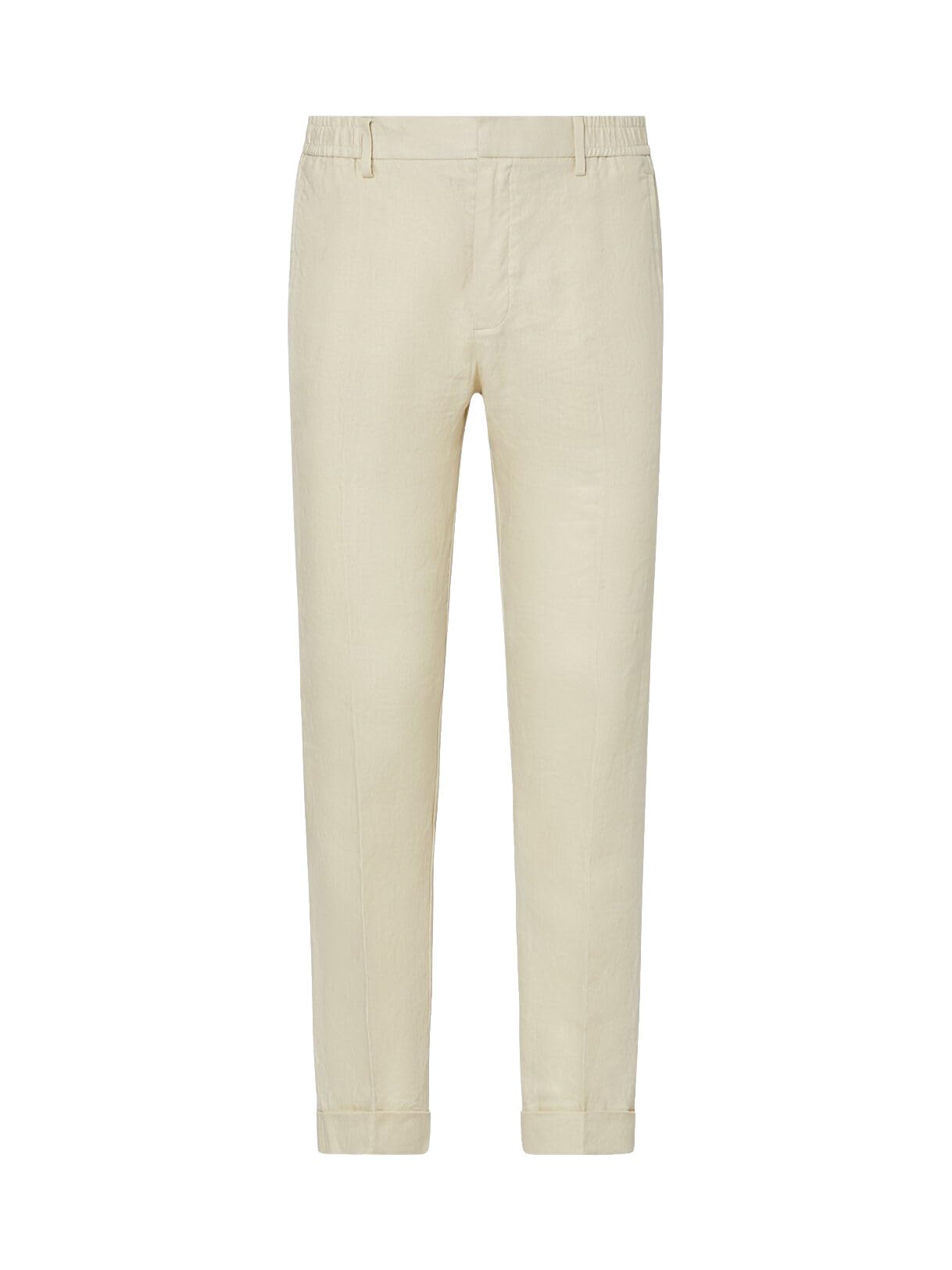 Liu Jo Pantaloni 100% Lino Uomo Taglia 44