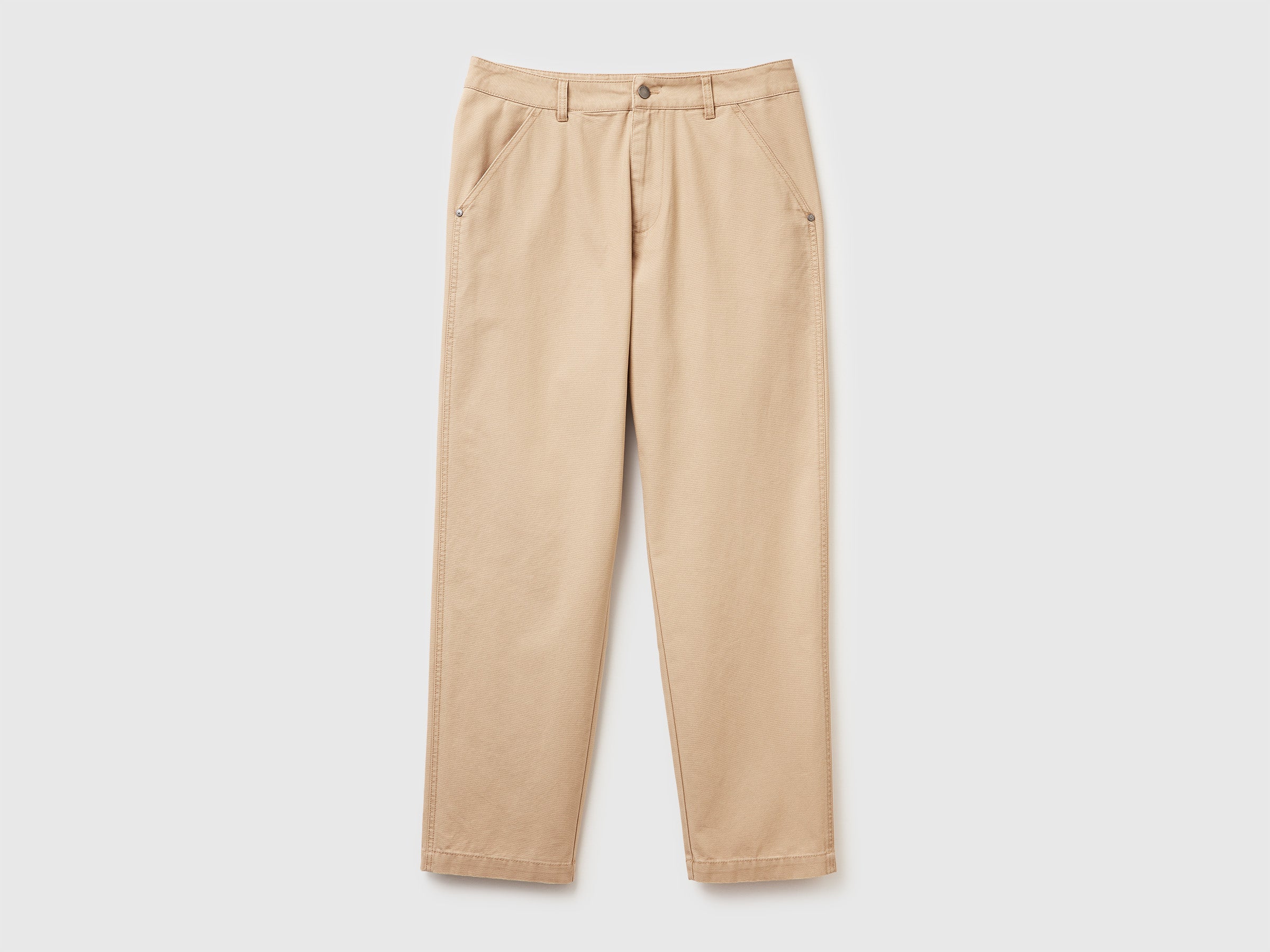 United Colors of Benetton pantaloni tela cotone 48