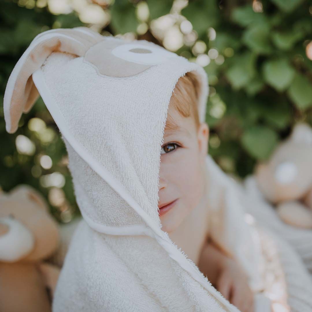 Woolly Organic After Bath telo bagnetto neonato cotone coniglio