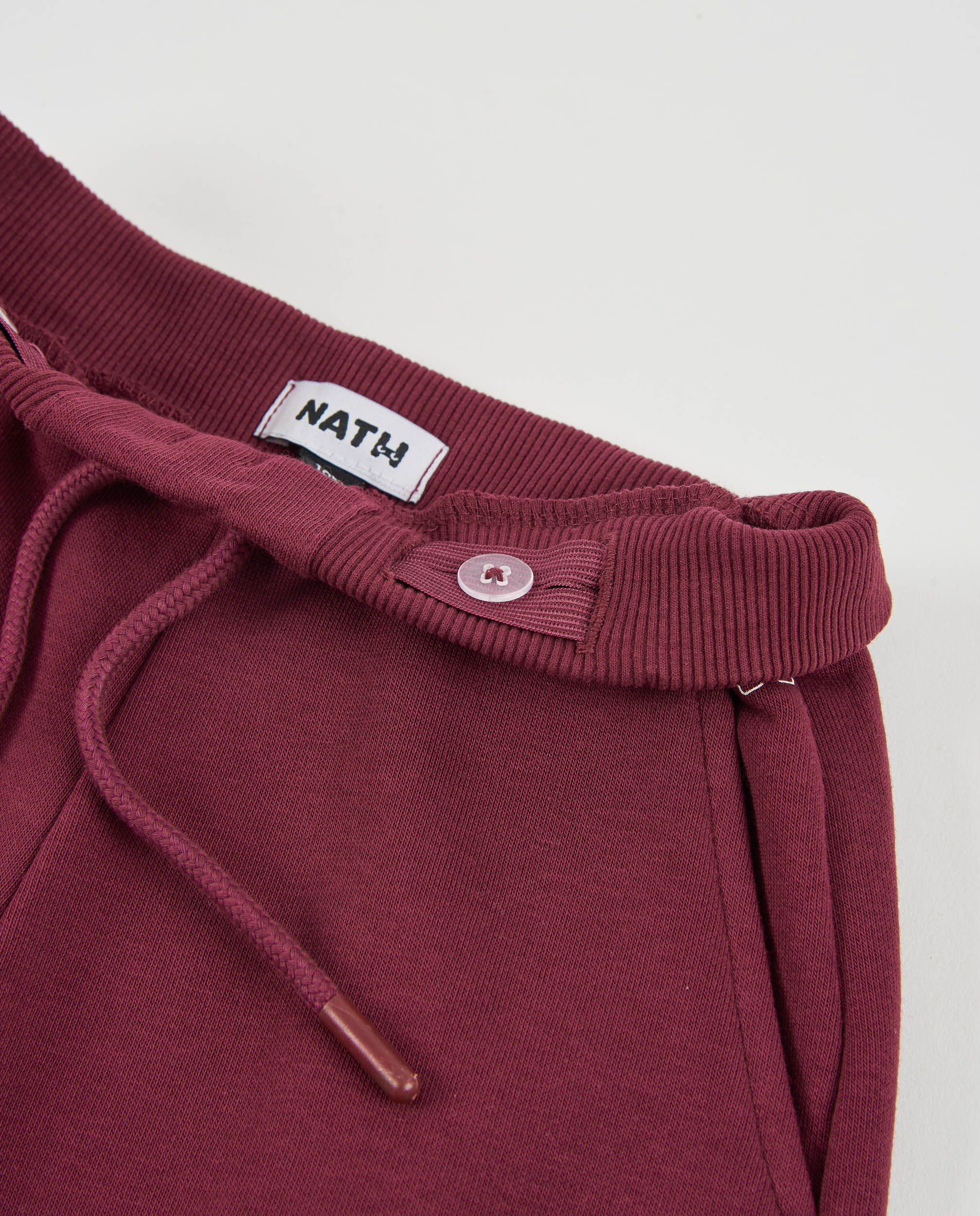 TucTuc Pantaloni Felpa Bambina Bordeaux Gamba Larga