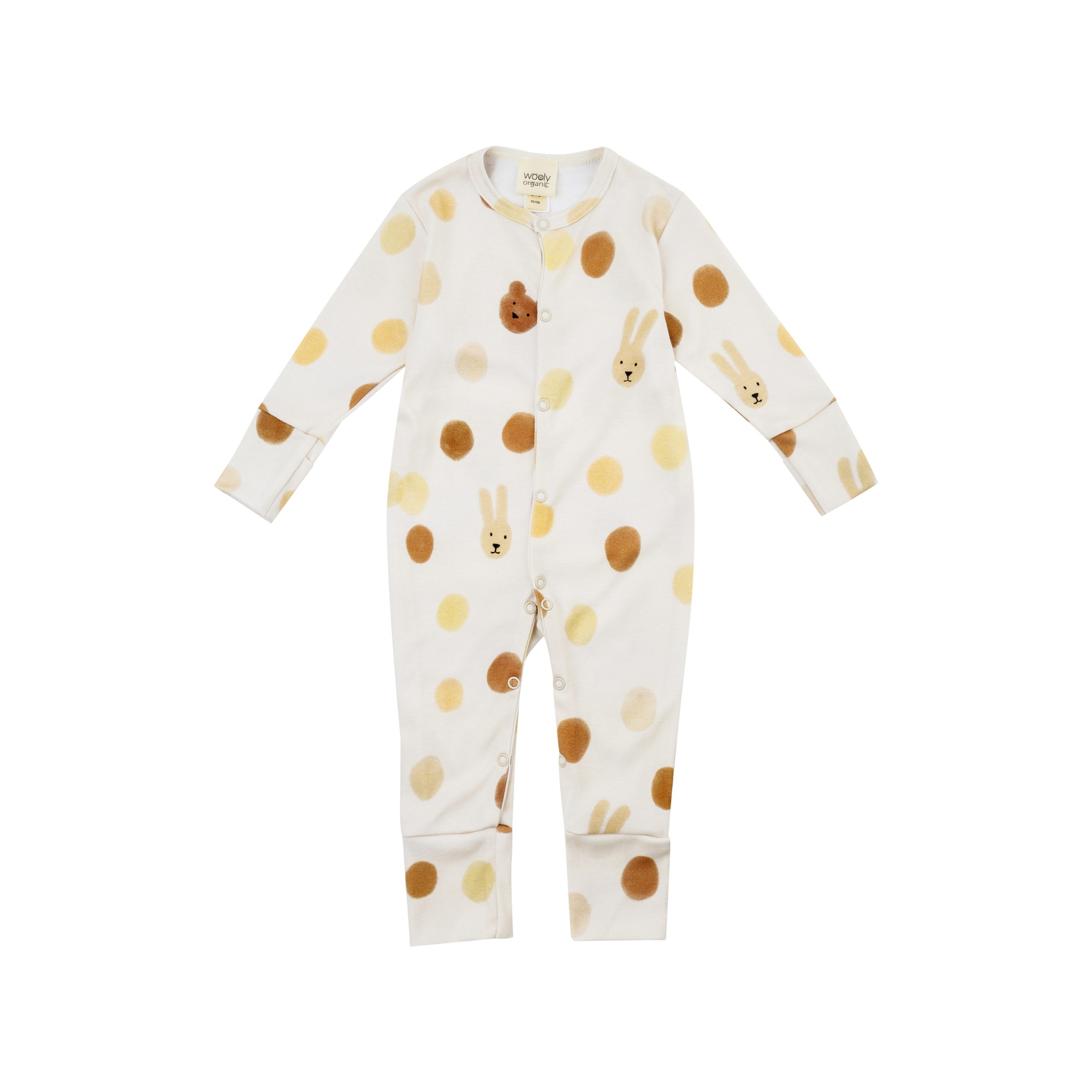 Woolly Organic Baby Sleepsuits Tutina Neonato Cotone Organico Noos