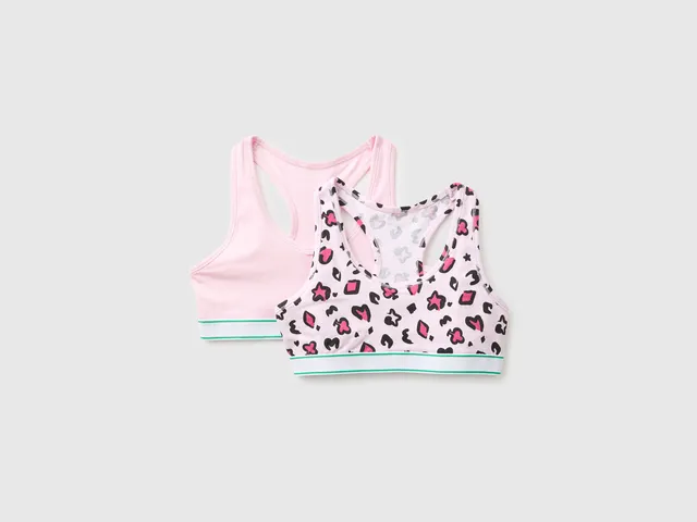United Colors of Benetton Underwear set 2 reggiseni bimba cotone 5-6