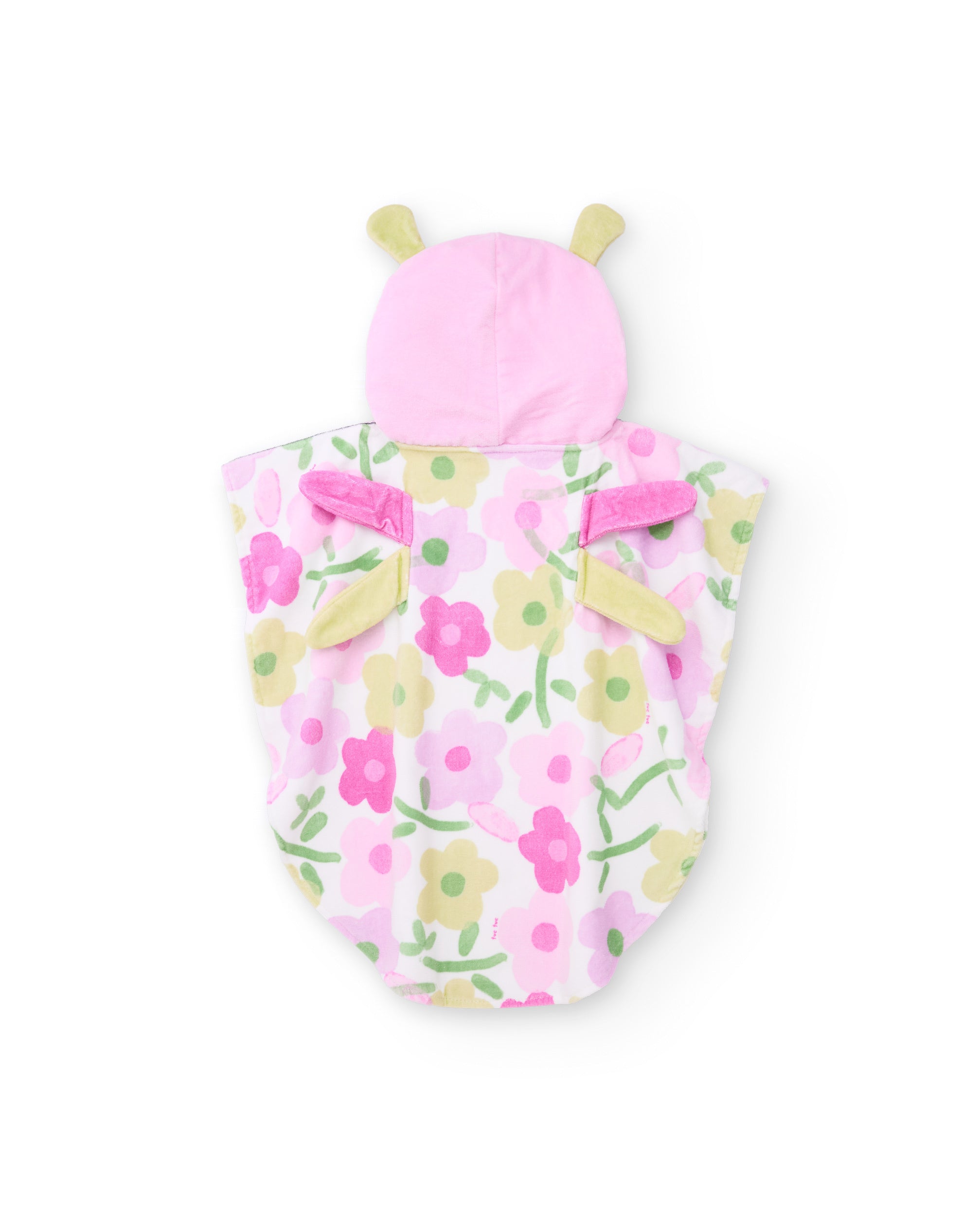TucTuc Asciugamani poncho bambina rosa floreale TU