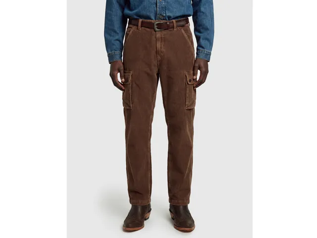United Colors of Benetton Used cargo pantaloni velluto cotone 32