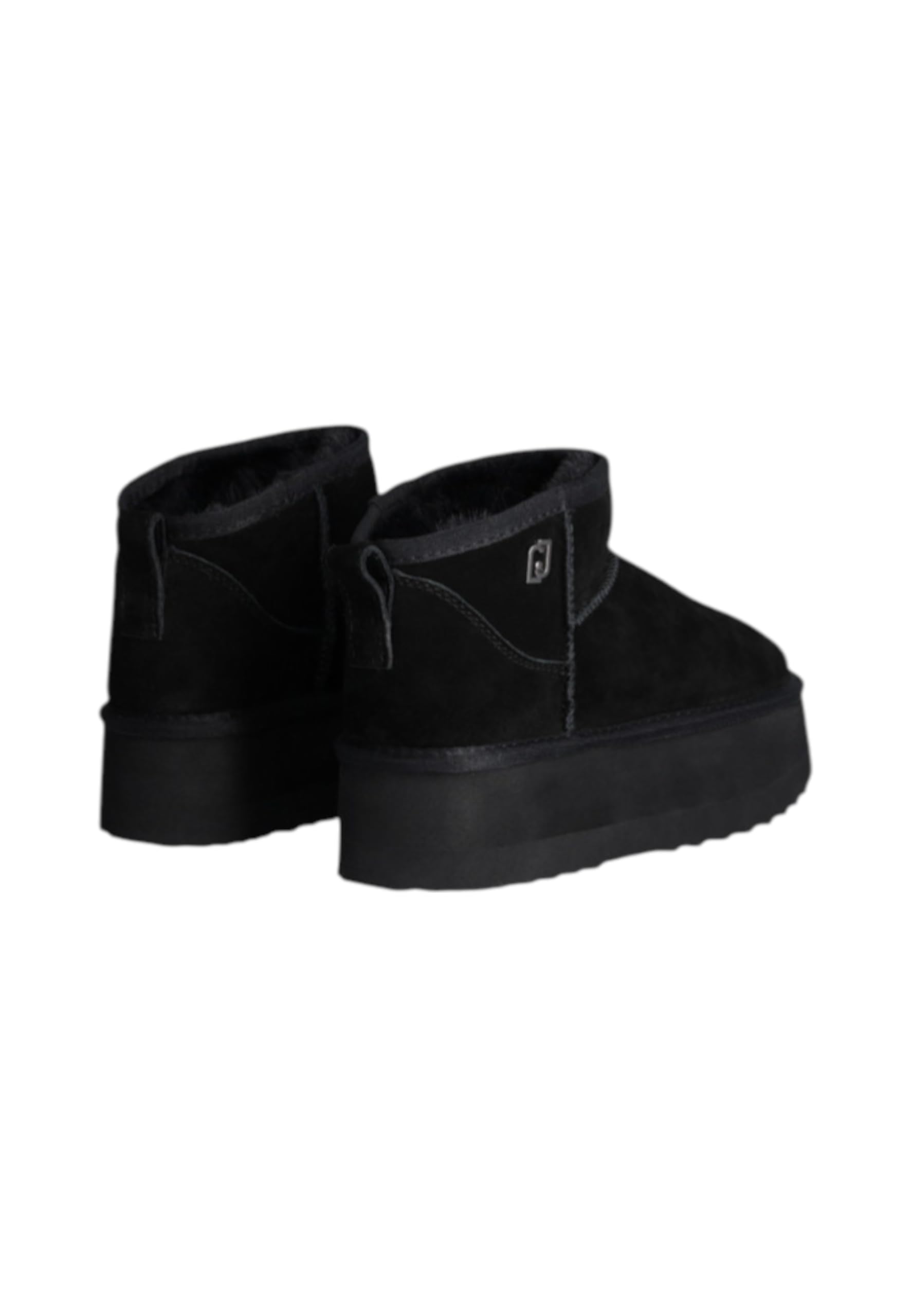 Liu Jo Suede Ankle Boots stivaletti camoscio nero