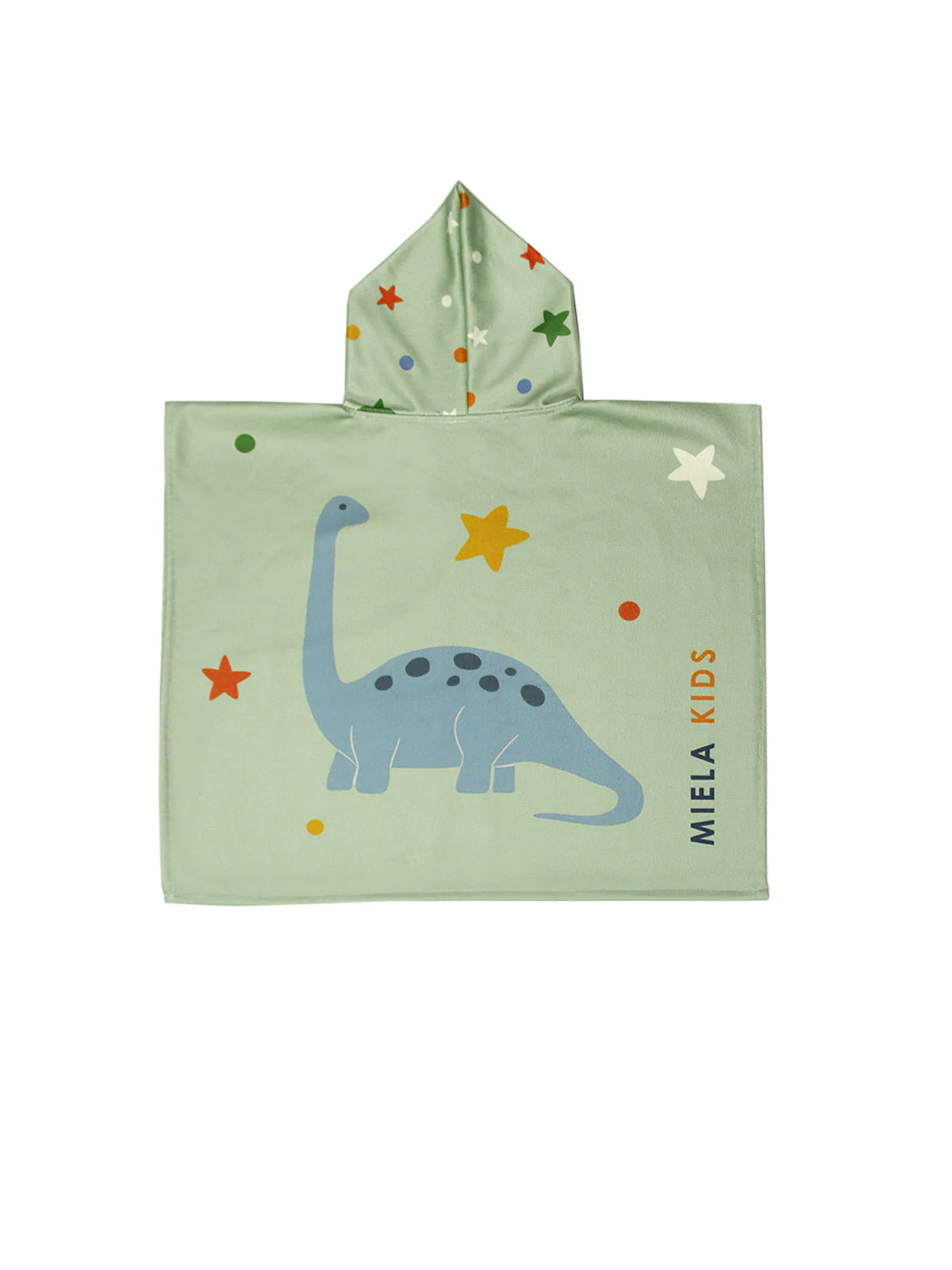 Miela Kids Poncho Mare Dinosauri Cotone 2-4 4-7 Anni