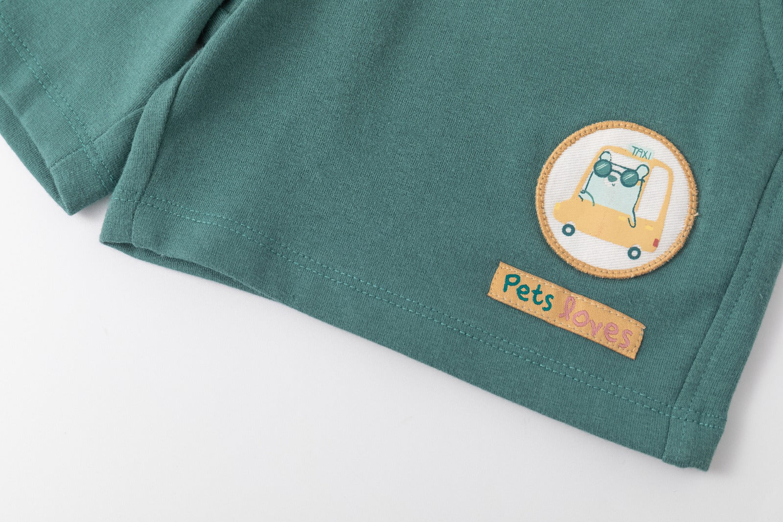 Kocarcia Short bimbo cotone verde acqua 2 anni 92 cm