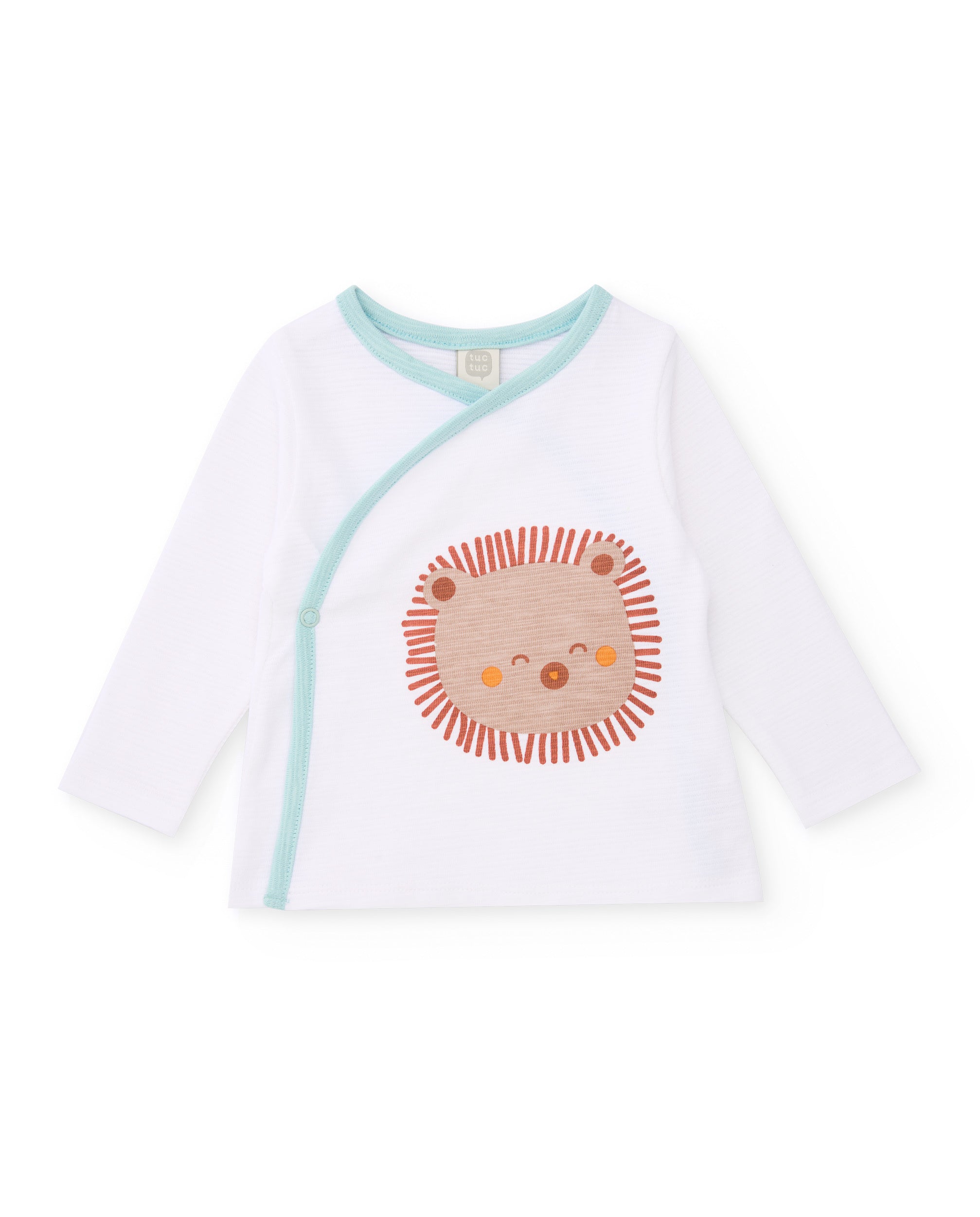 TucTuc Completi Completo Neonato Maglia Bianco Leone