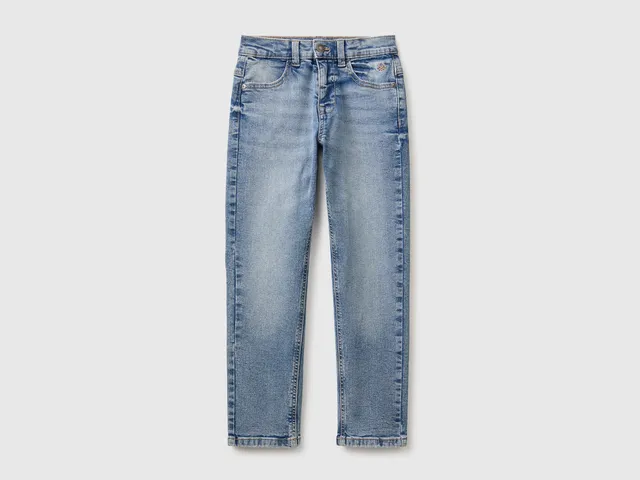 United Colors of Benetton Jeans Slim-fit jeans taglia M cotone elasticizzato