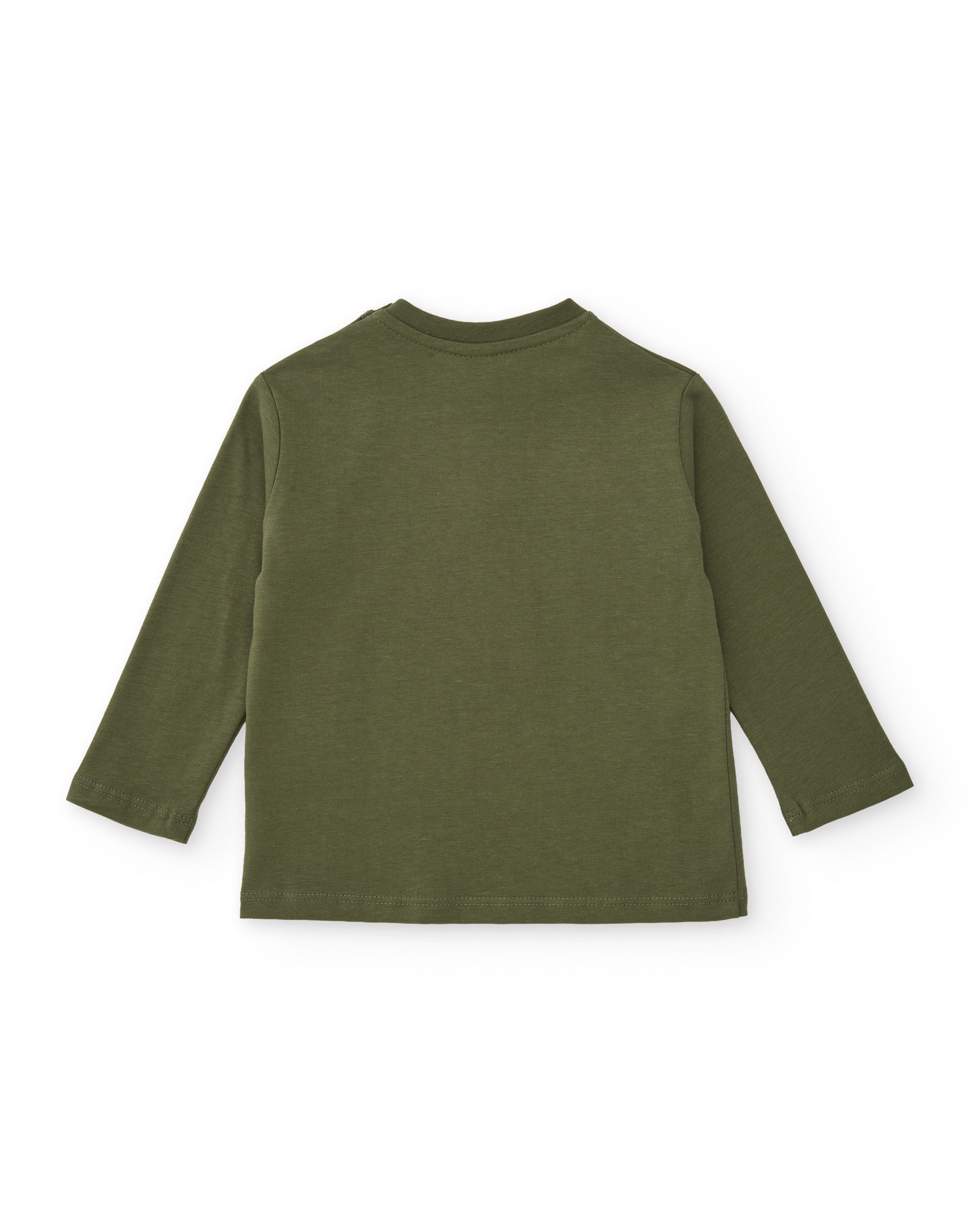 TucTuc Magliette maglia bambino dinosauri verde oliva