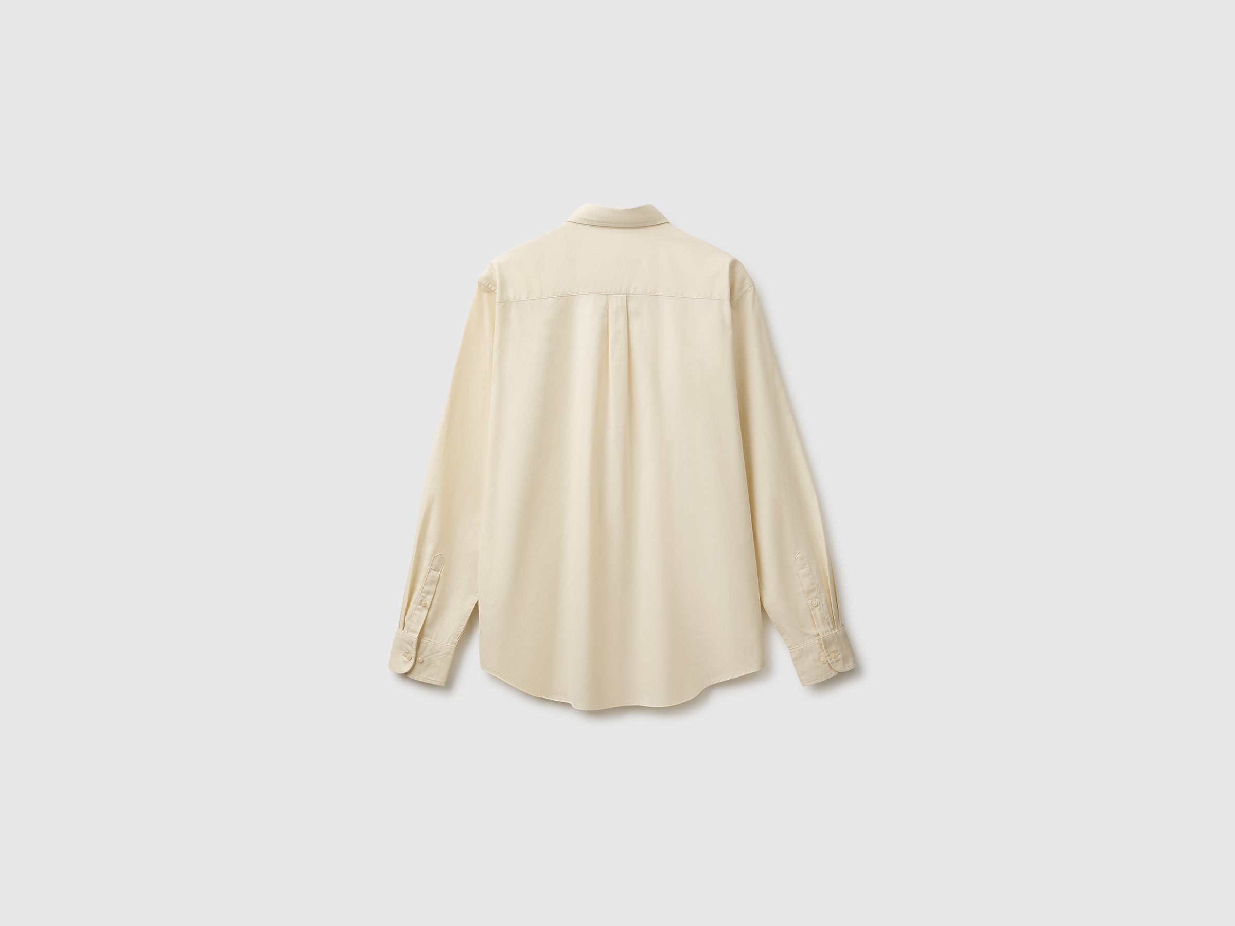 United Colors of Benetton camicia flanella cotone bio manica lunga