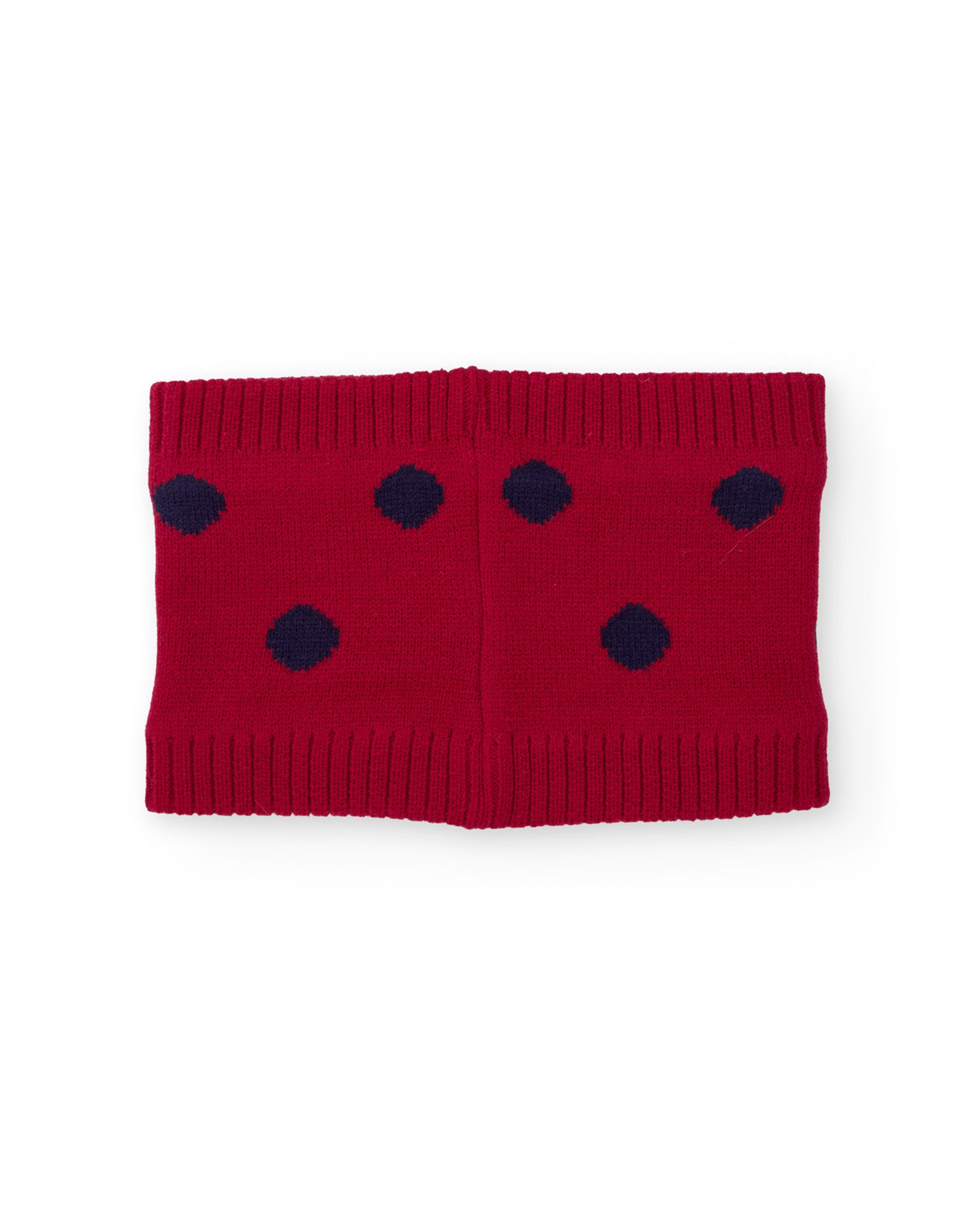 TucTuc Accessori Scaldacollo Bambina Maglia Rosso