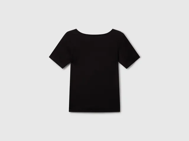 United Colors of Benetton t-shirt reversibile slim cotone S-XL