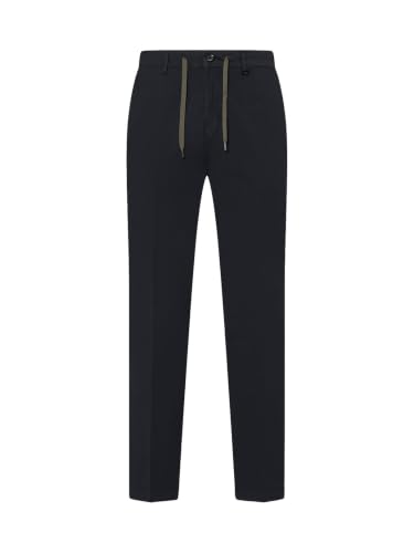 Liu Jo Pantaloni Chino con Coulisse Pantaloni Blu Scuro 44