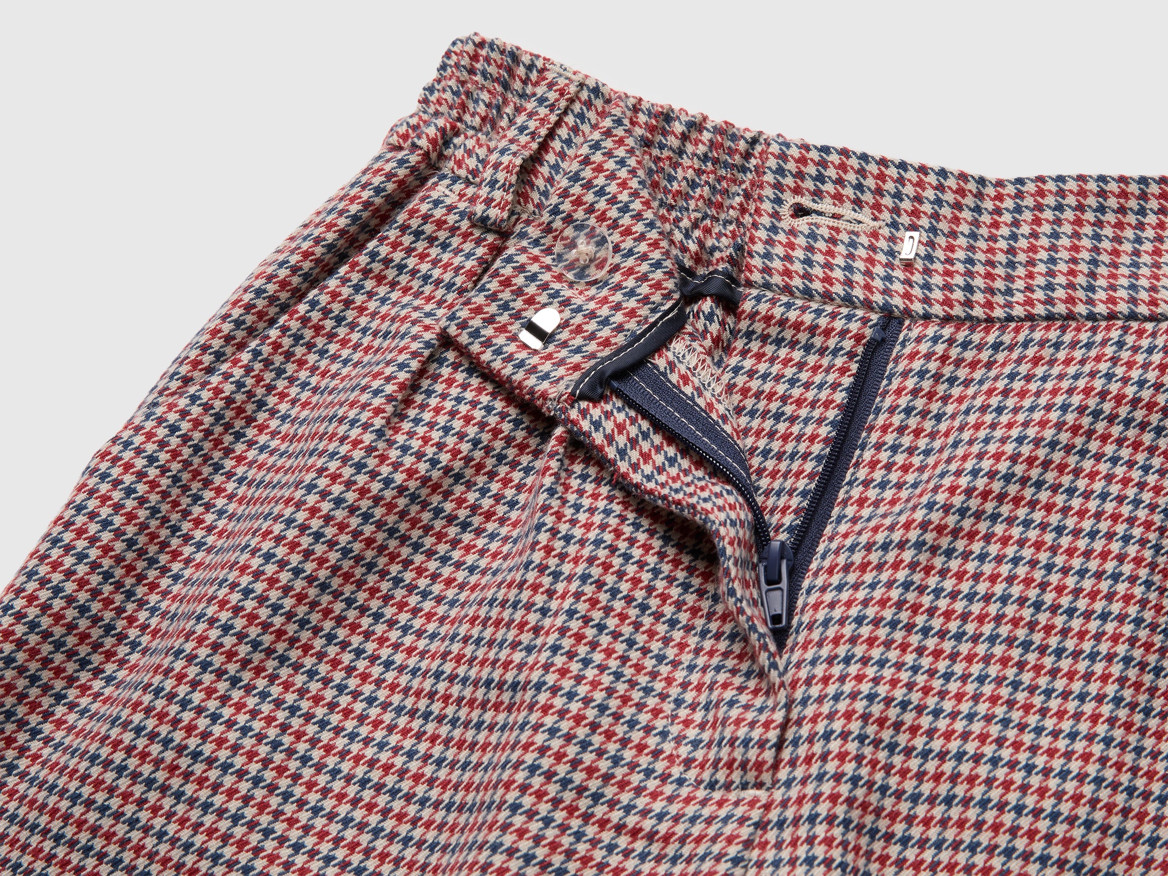 United Colors of Benetton Trousers palazzo quadri viscosa