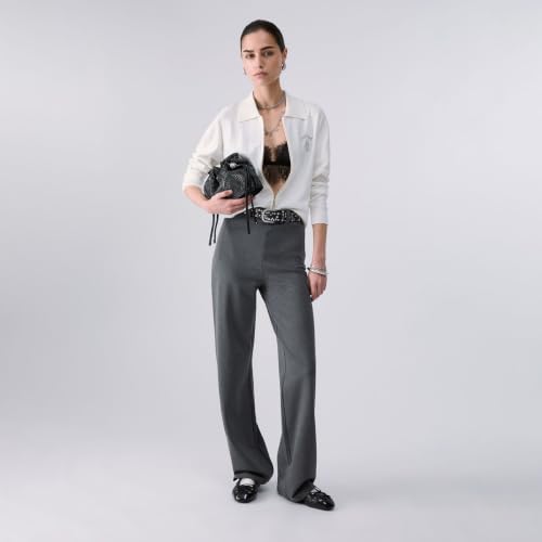 Liu Jo Pantaloni Regular Fit Punto Milano XL Grigi