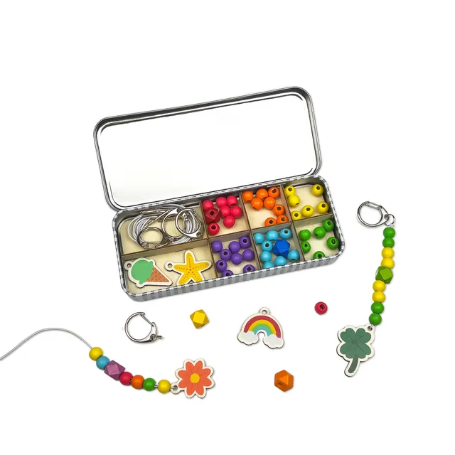 Kocarcia Cotton Twist Lucky Dip kit portachiavi legno 5 pezzi