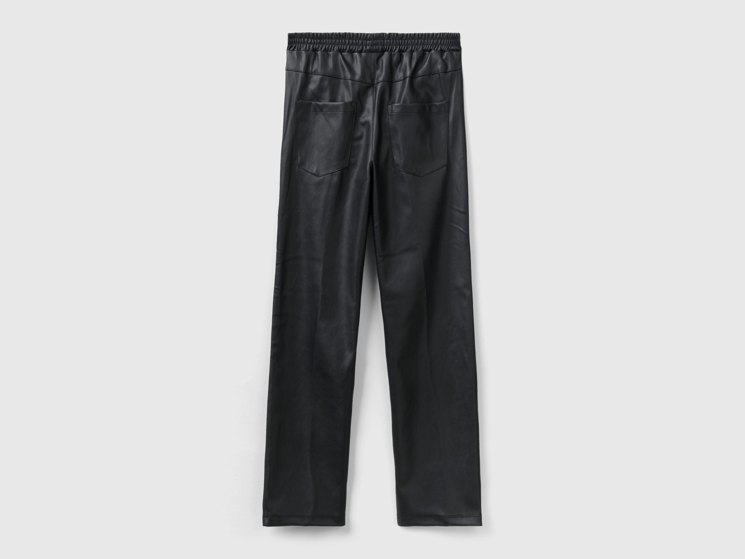 United Colors of Benetton pantaloni skinny similpelle donna