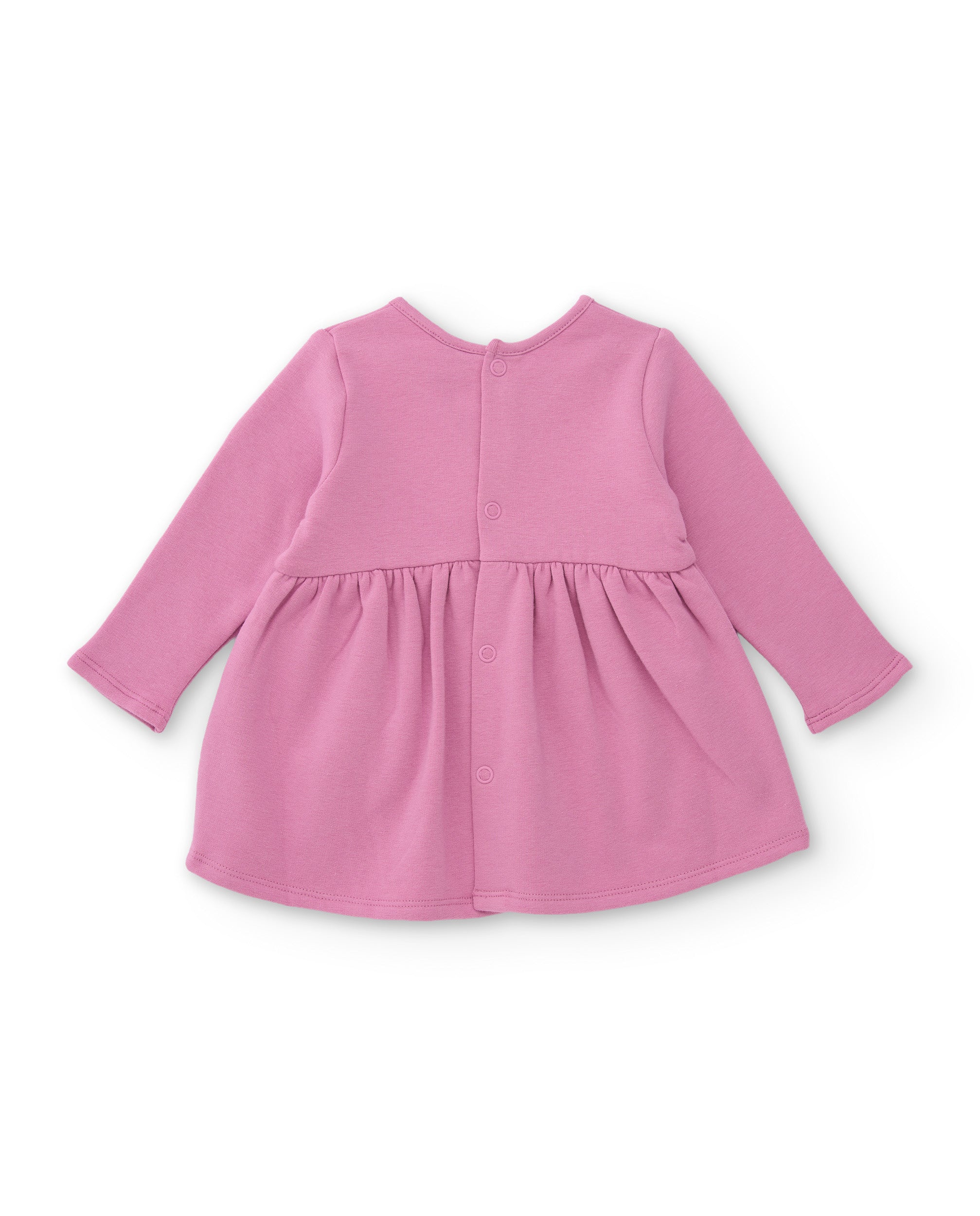 TucTuc Vestiti Vestito Felpa Animali Rosa Neonata
