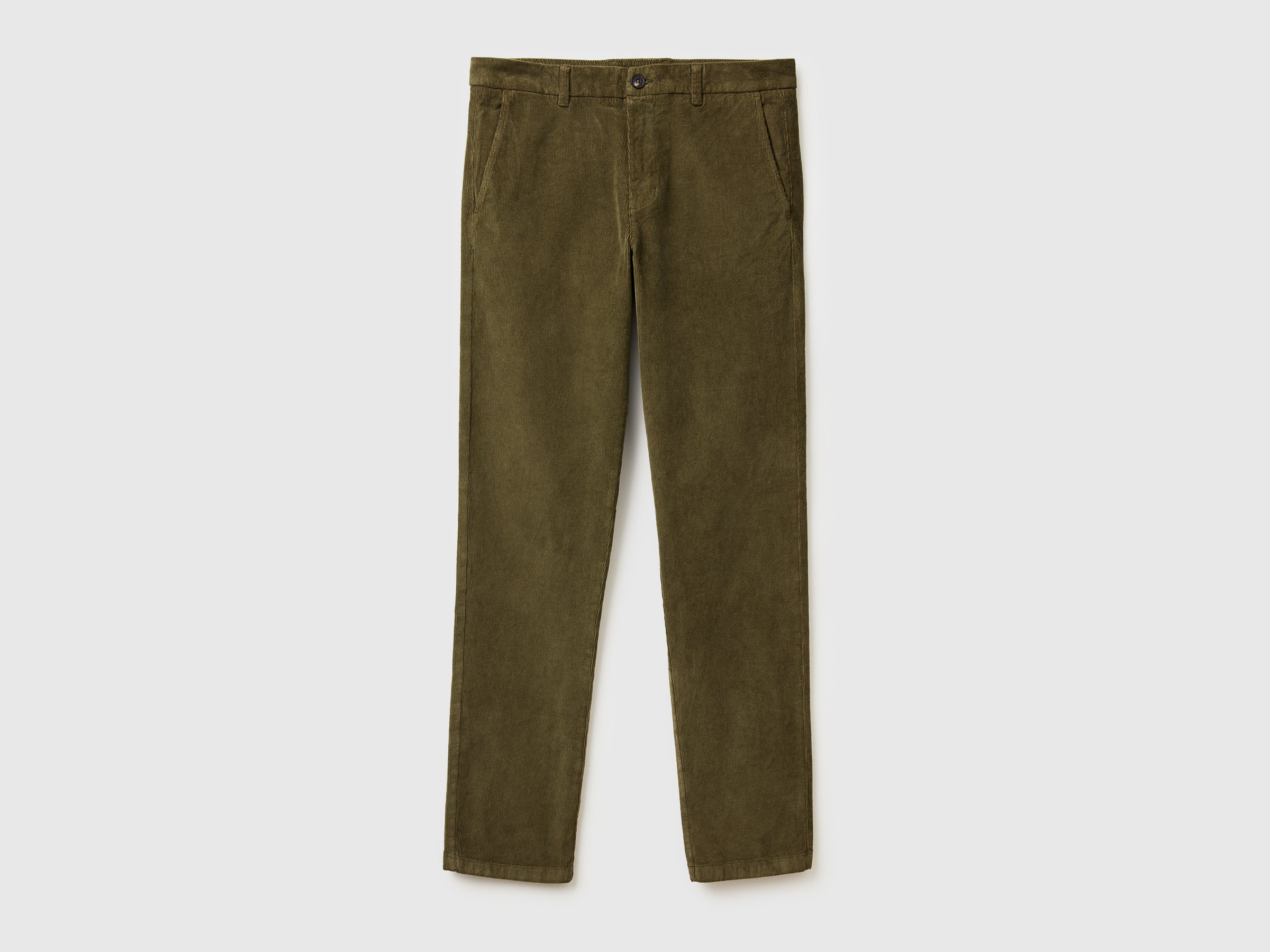 United Colors of Benetton Trousers pantaloni velluto slim elasticiz