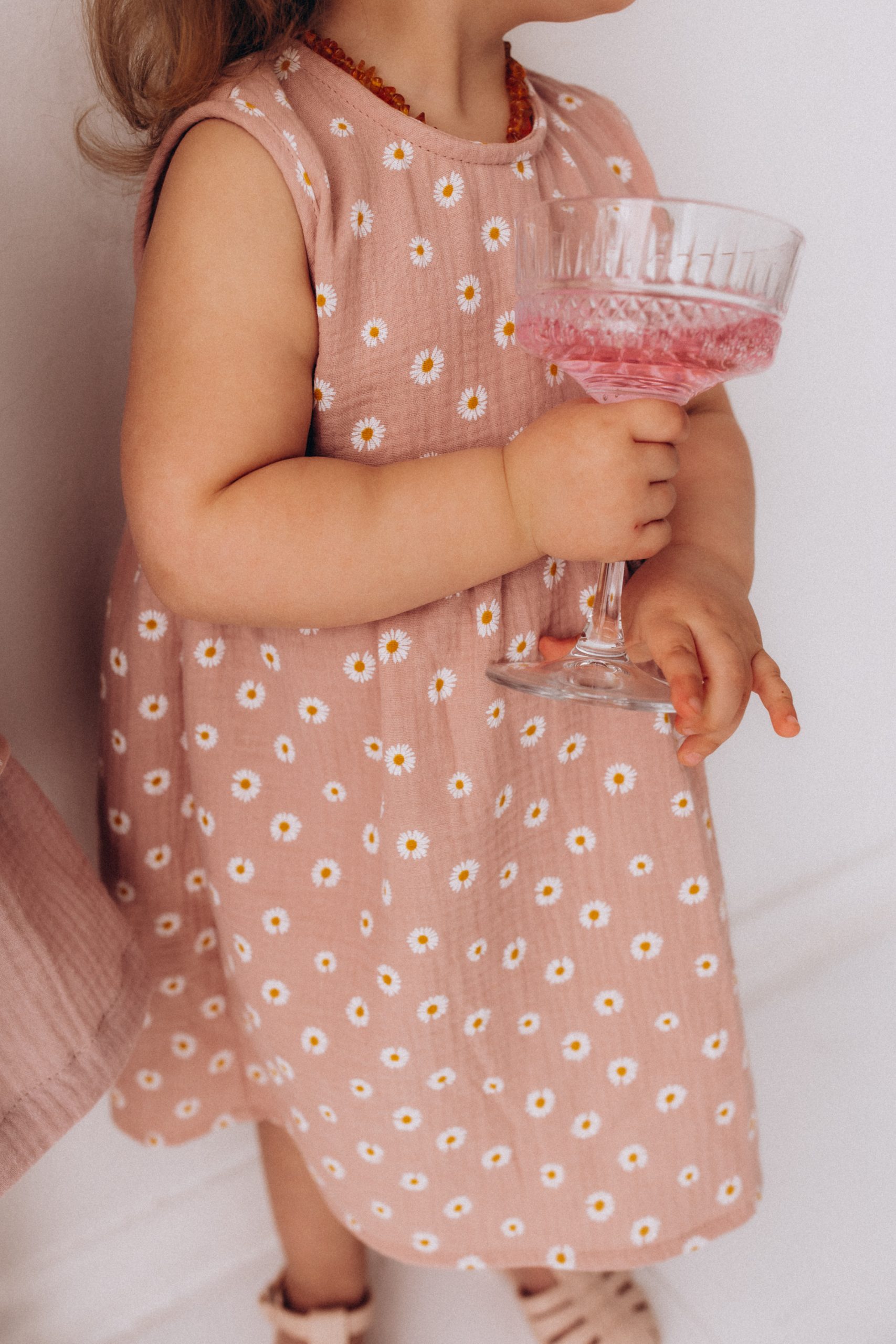 Woolly Organic Dress vestito bambina mussola cotone bio