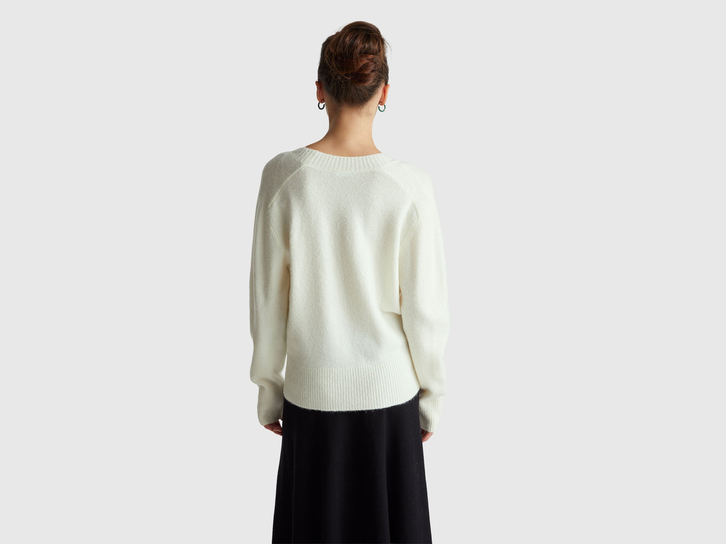 United Colors of Benetton Maglione oversize pullover lana caldo