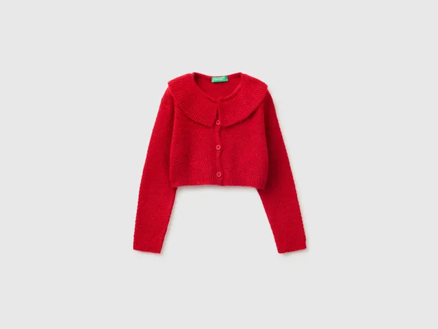 United Colors of Benetton Sweaters and Jumpers Cardigan collo ampio taglia 82 viscosa