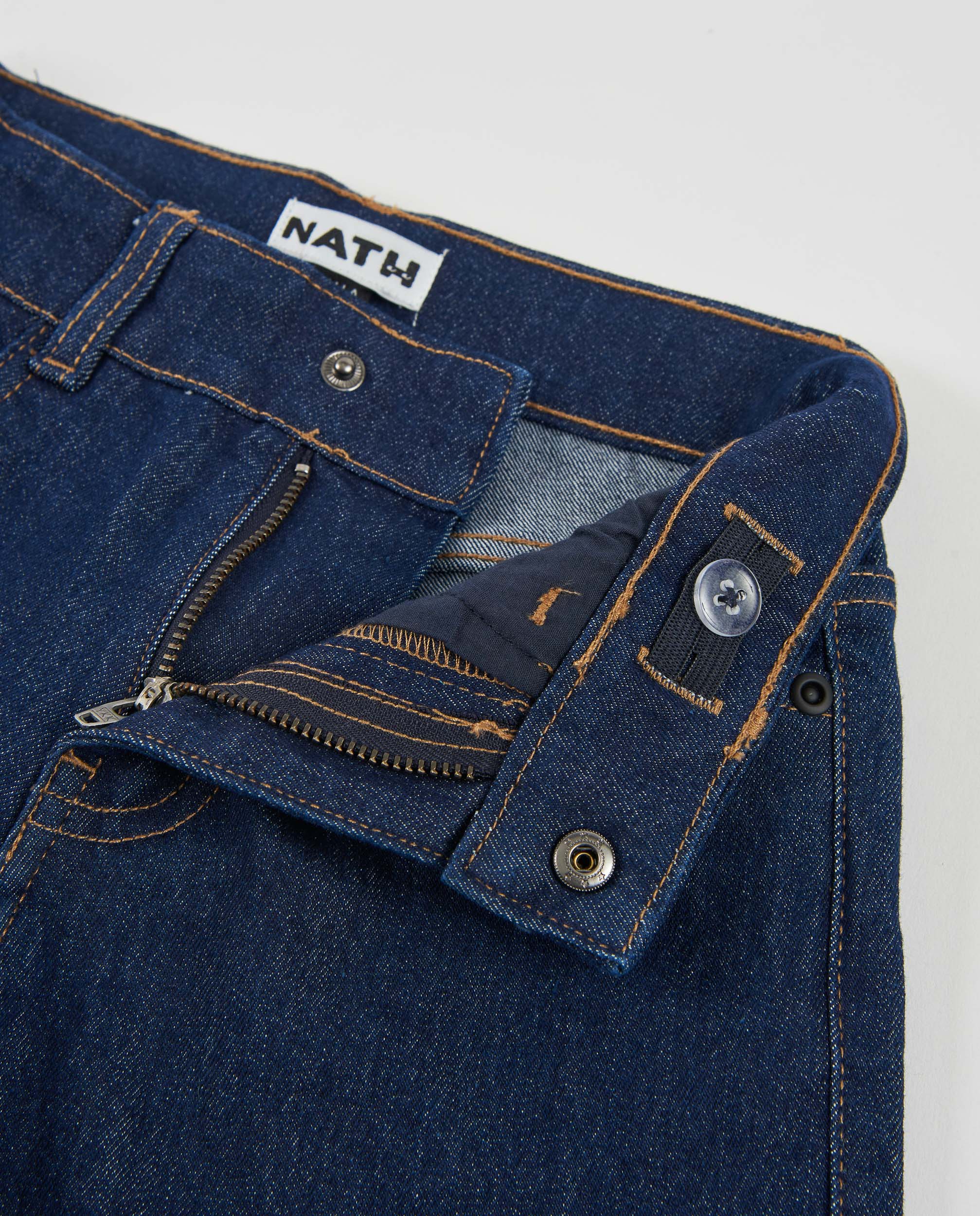 TucTuc Pantaloni Jeans Dritto 5 Tasche Denim Blu 4A Cotone