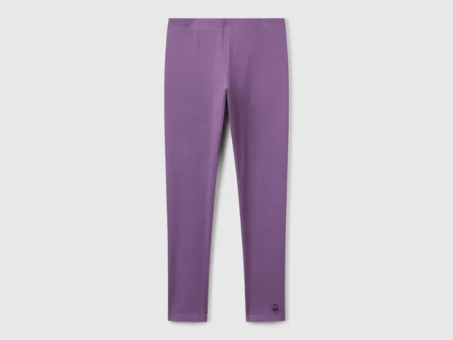 United Colors of Benetton Trousers Leggings cotone elasticizzato logo