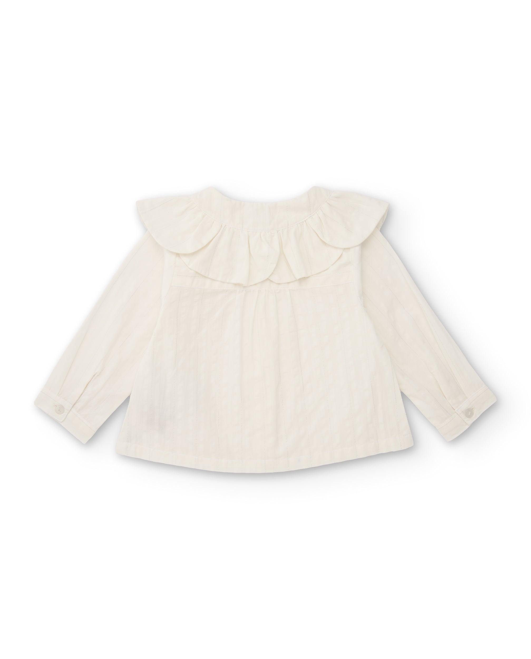 TucTuc Camicette blusa bianca colletto Peter Pan