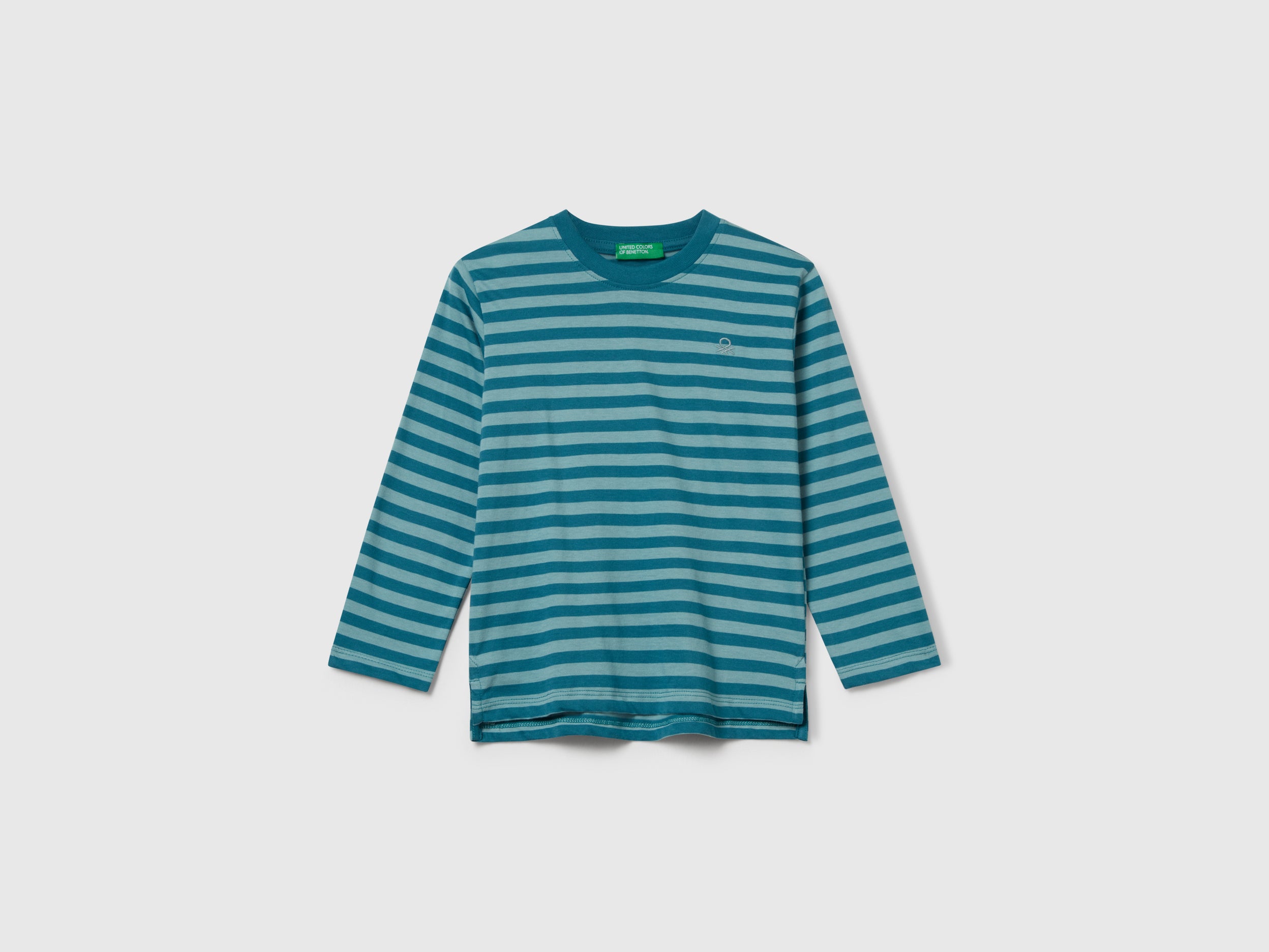 United Colors of Benetton T-Shirt Righe Cotone Bio 104