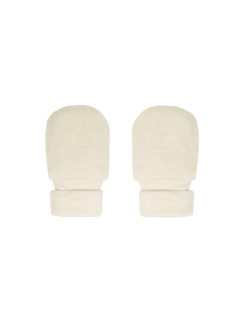 Woolly Organic Baby Gloves Guanti Neonato Lana Merino Noos