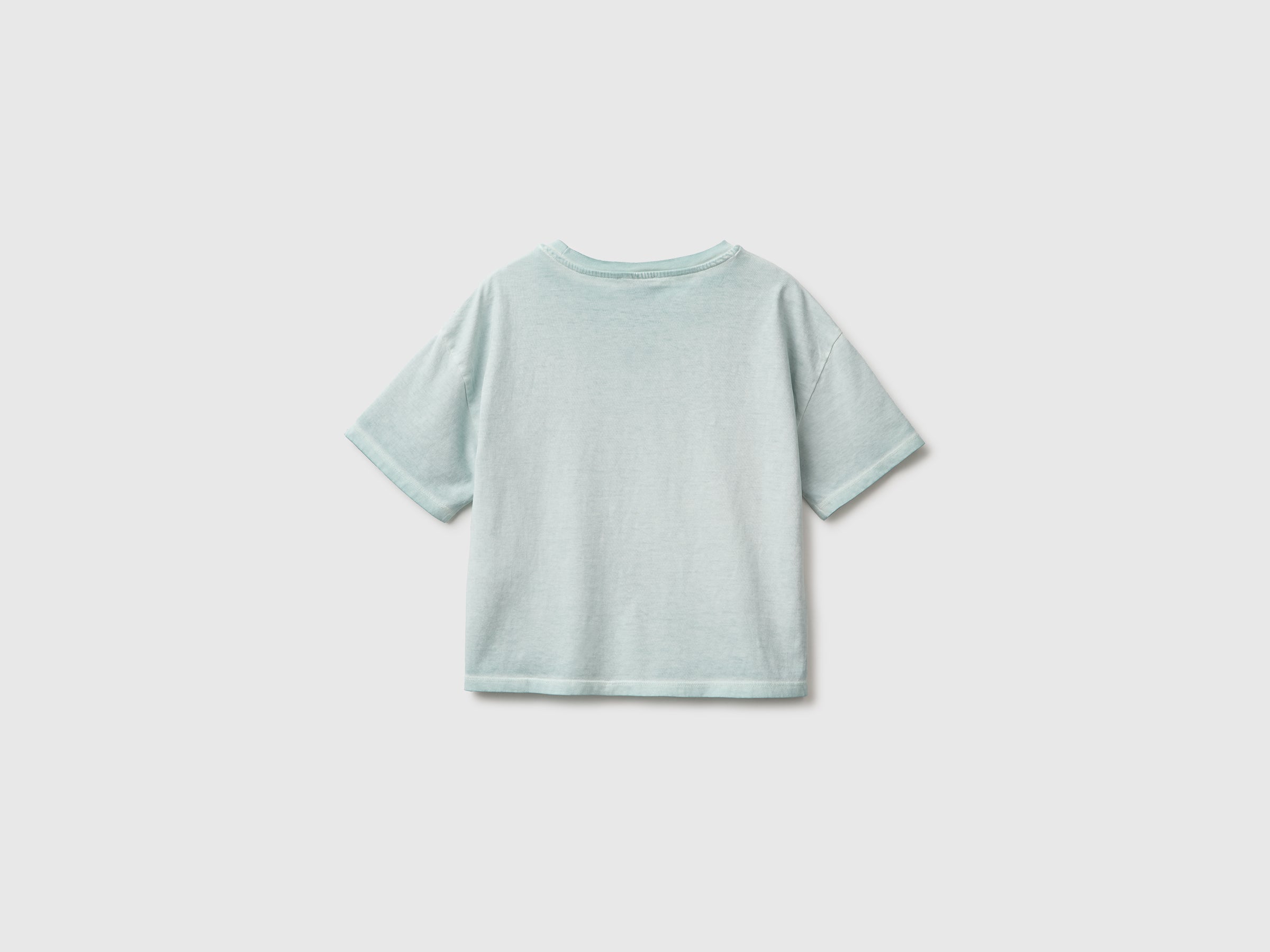 United Colors of Benetton T-Shirts Cropped t-shirt Lilo Stitch cotone M