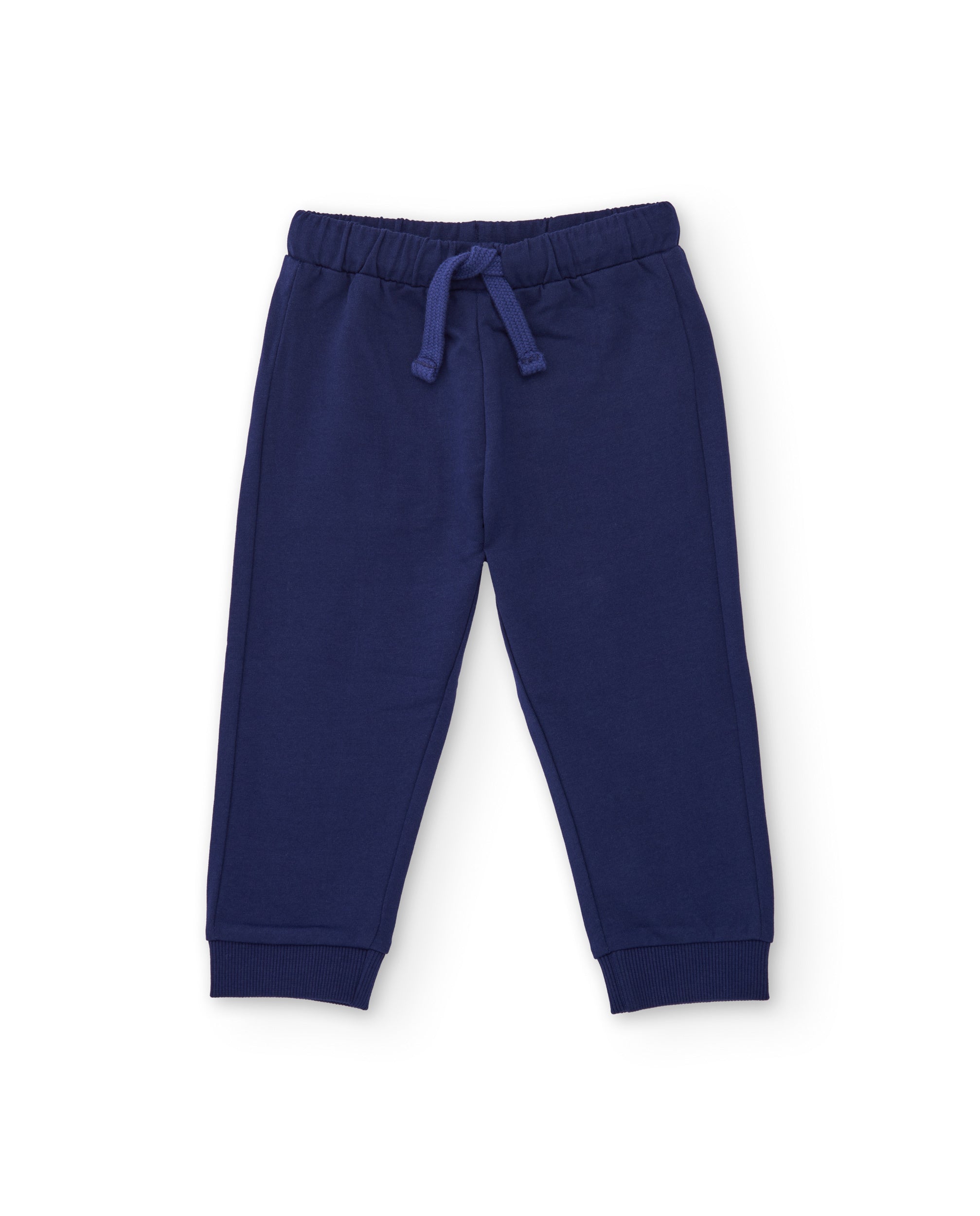 TucTuc Pantaloni pantaloni bimbo blu navy vita elastica