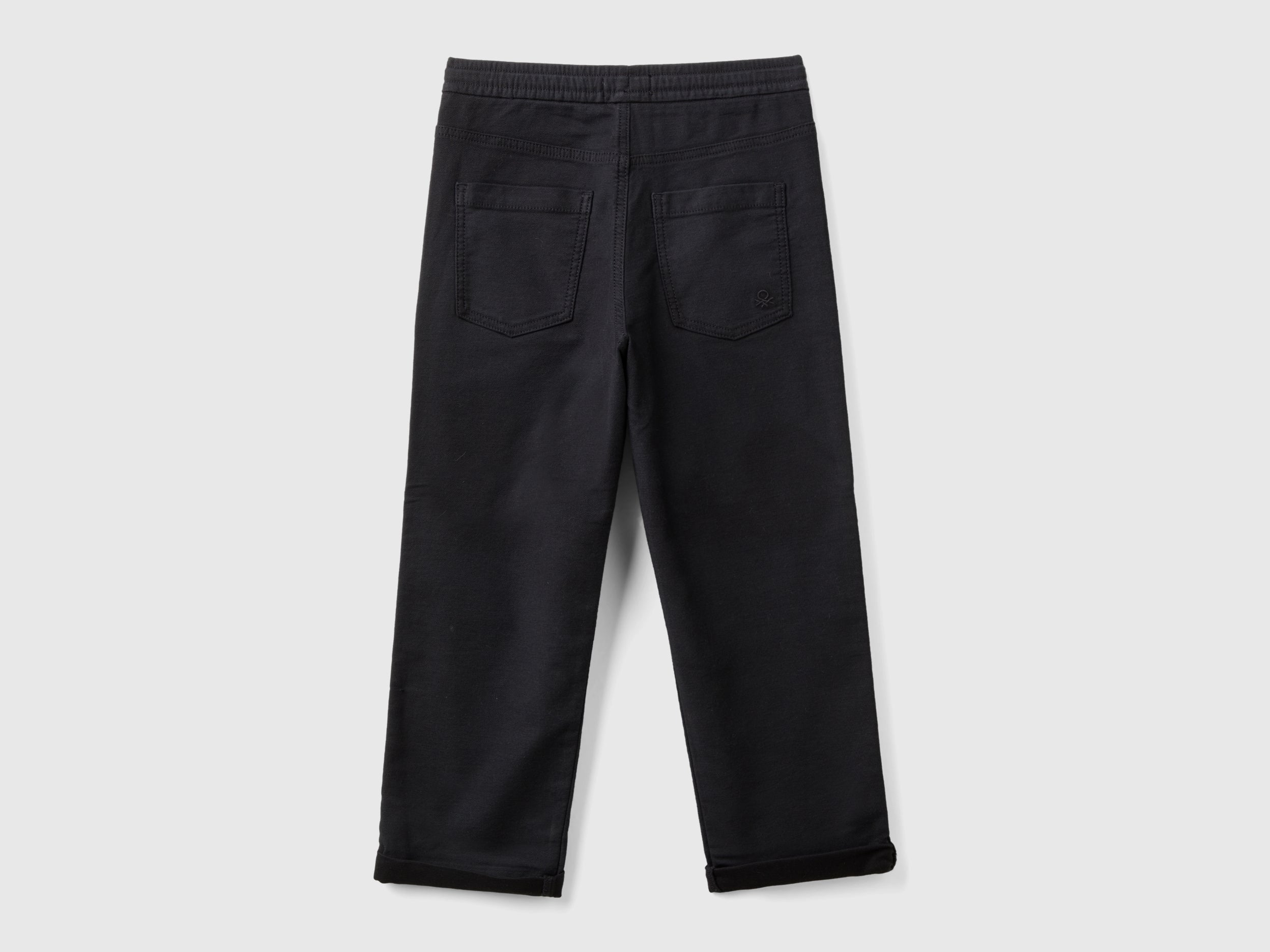 United Colors of Benetton Pantaloni Jogger Cotone con Coulisse