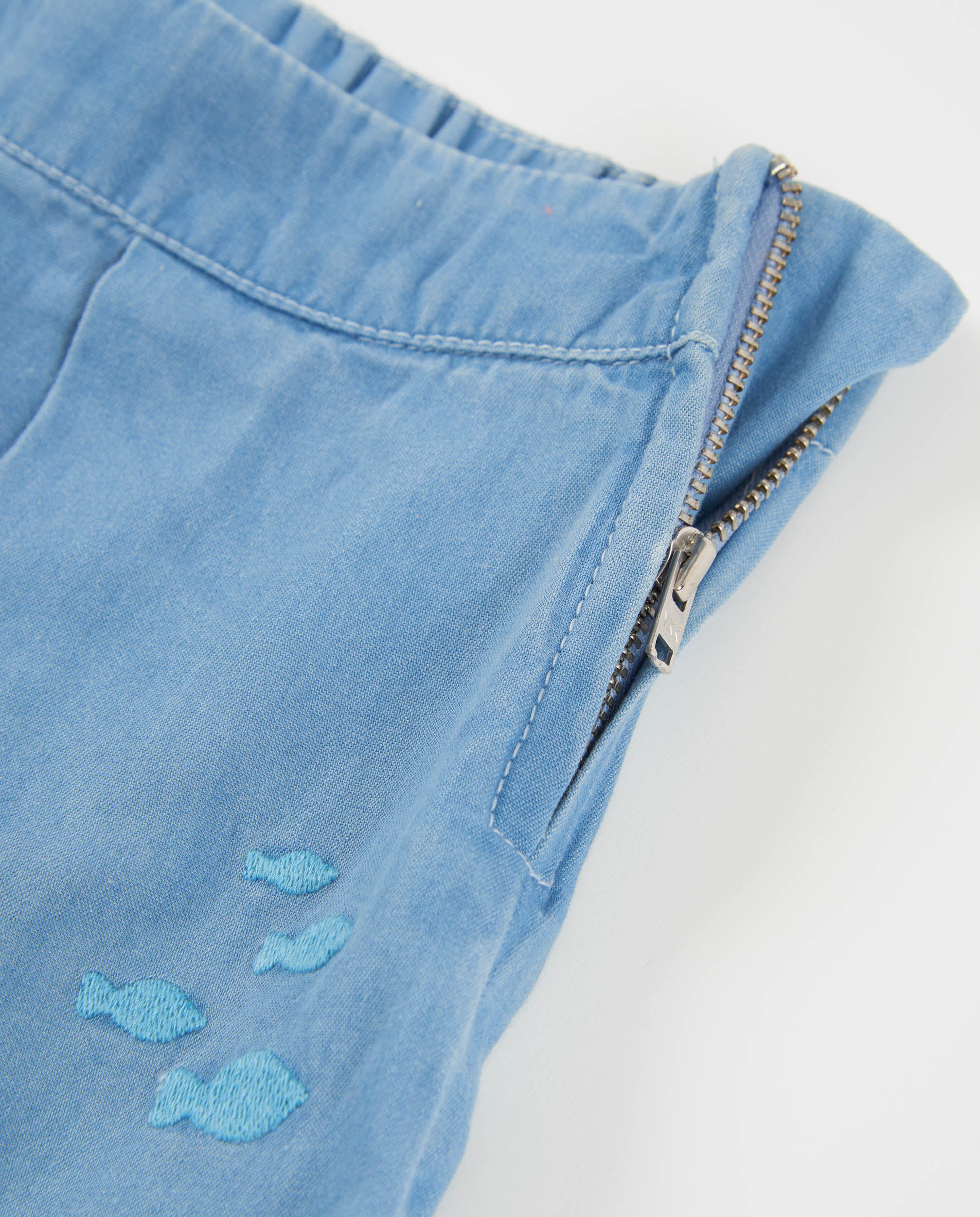 TucTuc Gonne gonna-pantalone bambina denim blu