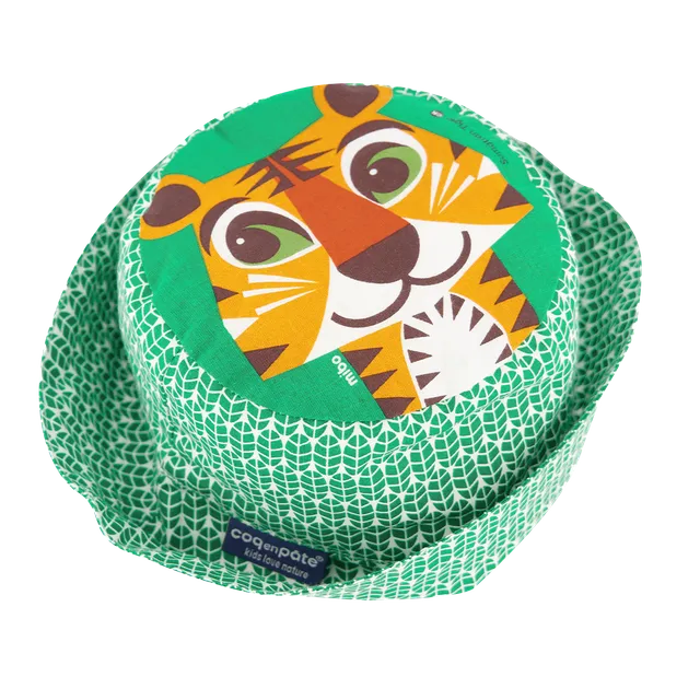 Coq en Pâte Cappello Pescatore Tigre Cotone Bio Taglia S