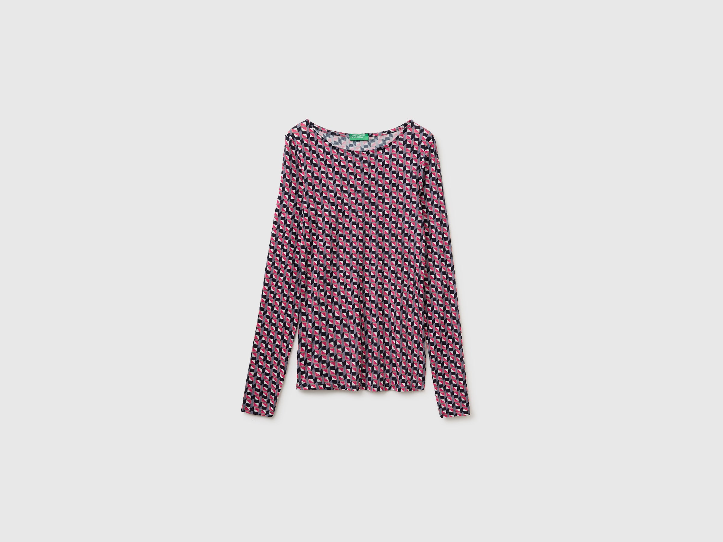 United Colors of Benetton T-Shirt Fantasia Maglia Lana XXS