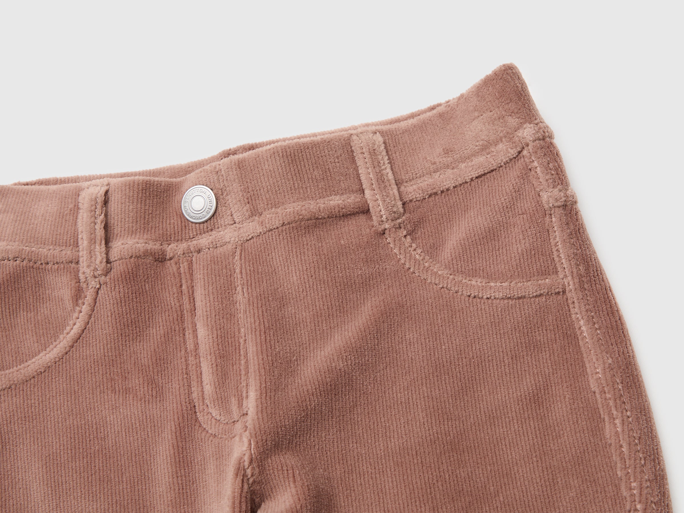 United Colors of Benetton Trousers pantaloni S ciniglia skinny