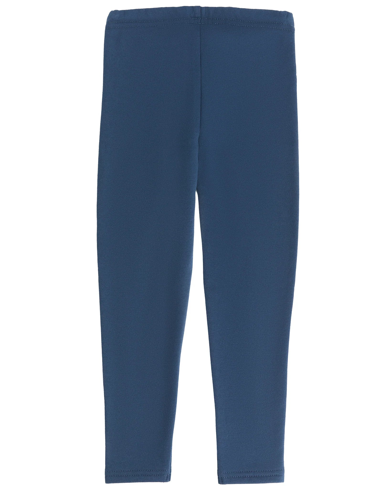 Leela Leggings Caldi Bimbo Blu Indigo Cotone Bio 1-2 Anni