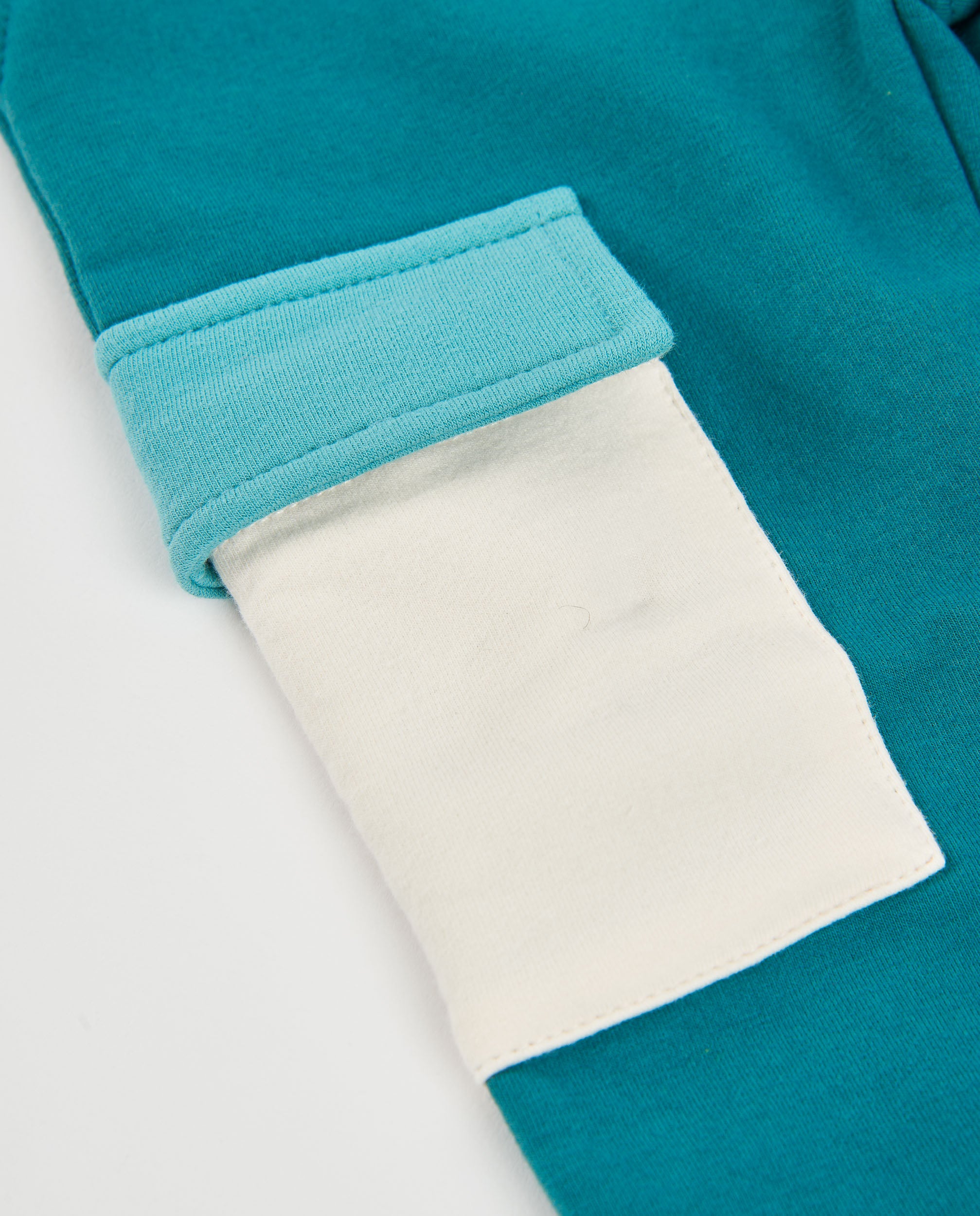 TucTuc Pantaloni Felpa Bambino Tasca Blu Turchese
