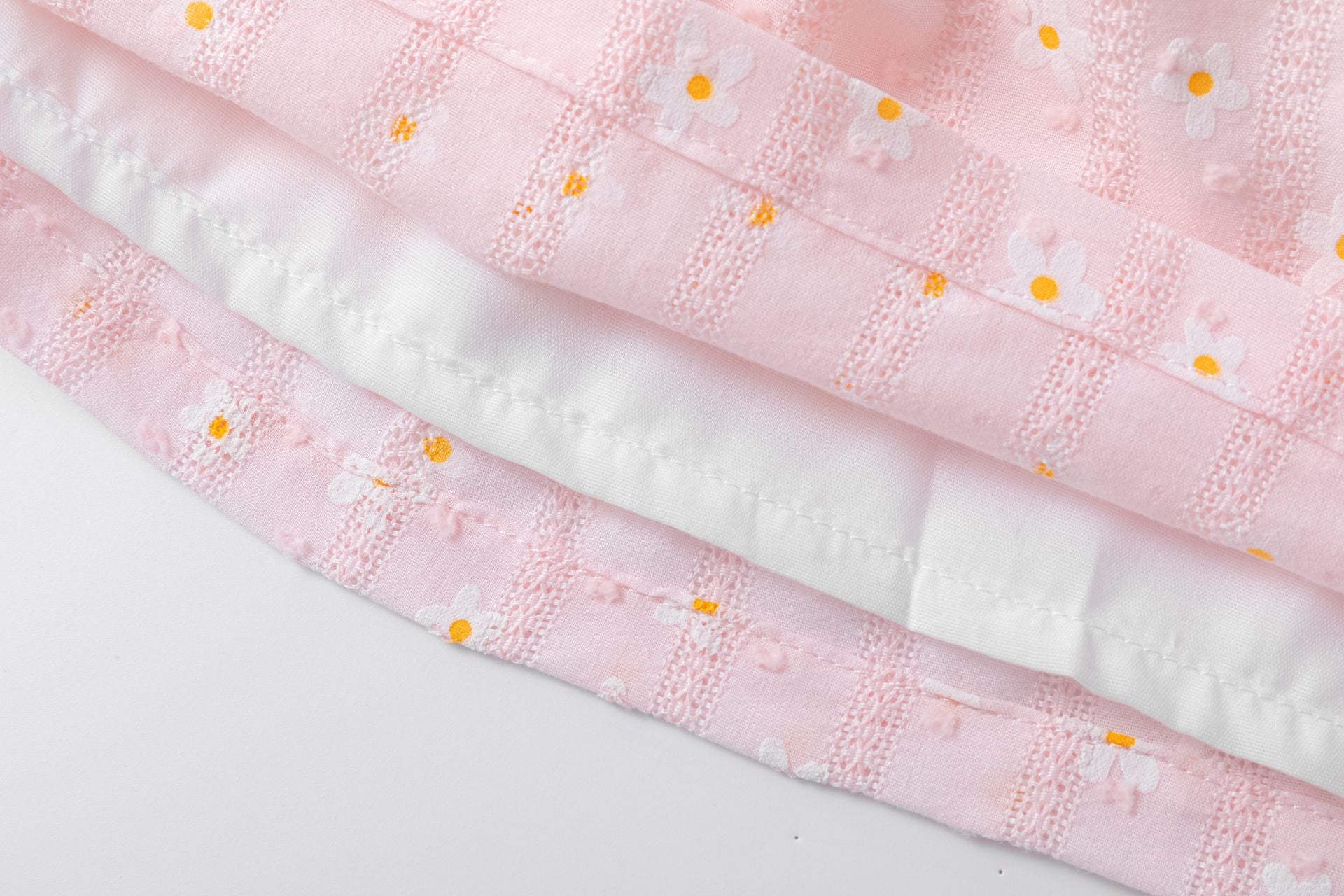Kocarcia Newness rosa fiori gonna cotone 2 anni 92cm