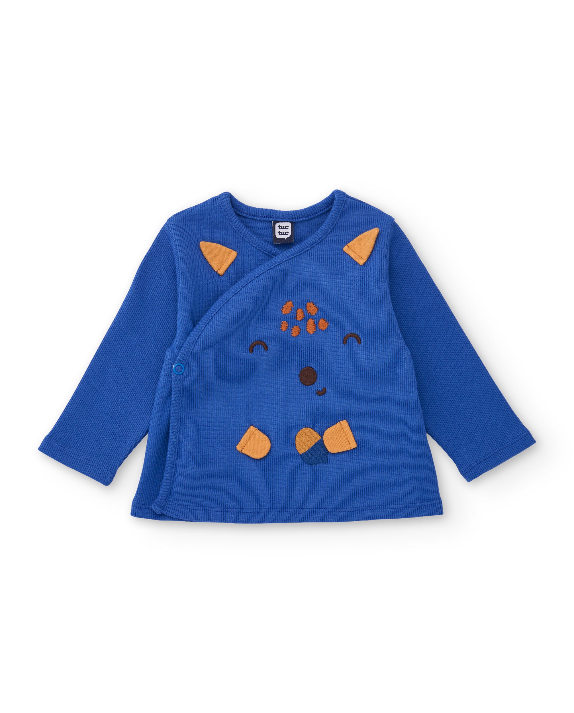 TucTuc Completi completo neonato maglia incrociata blu
