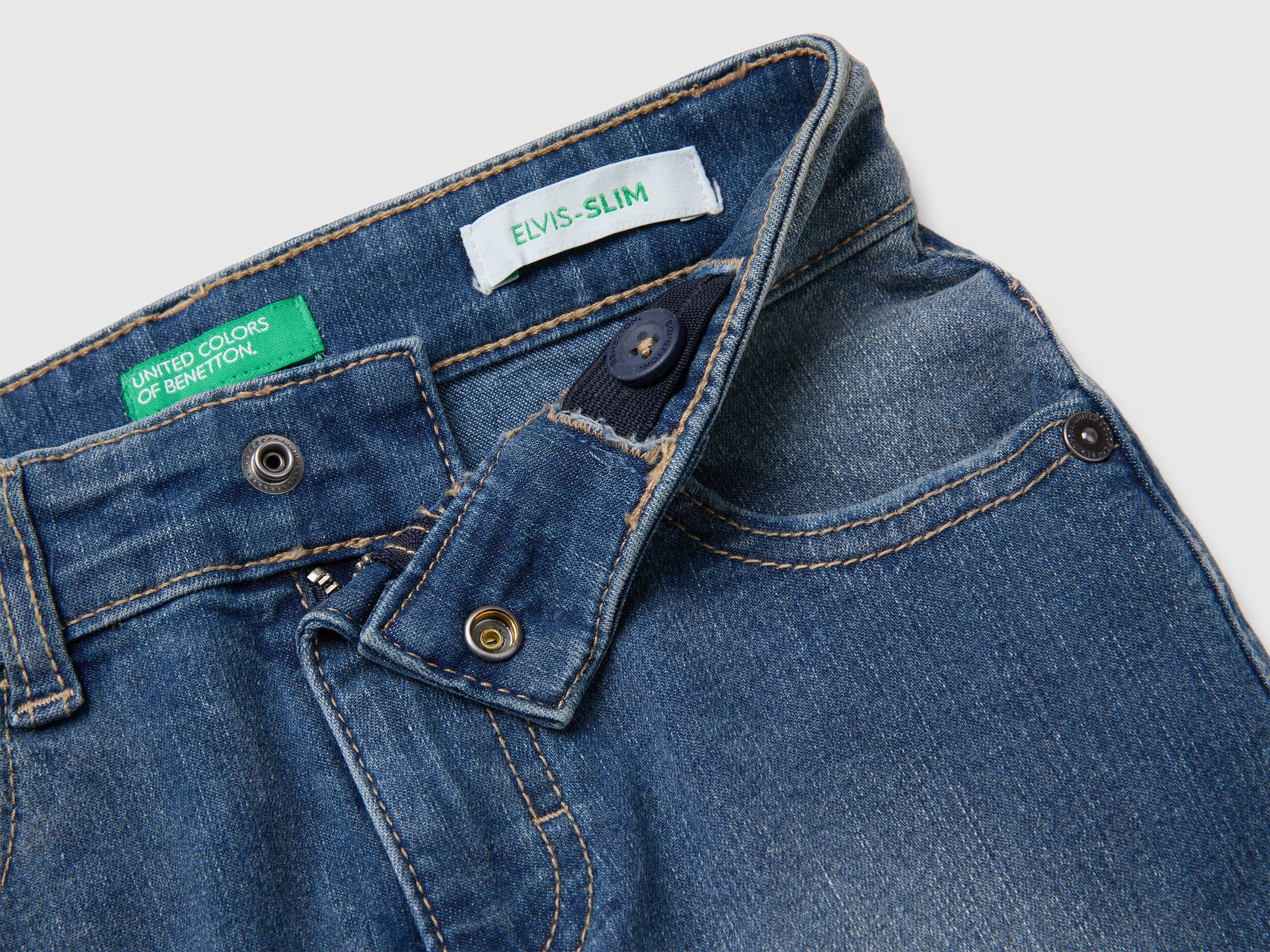United Colors of Benetton Jeans slim effetto usato bimbo
