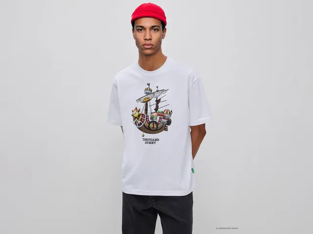 United Colors of Benetton T-Shirt One Piece cotone M stampa
