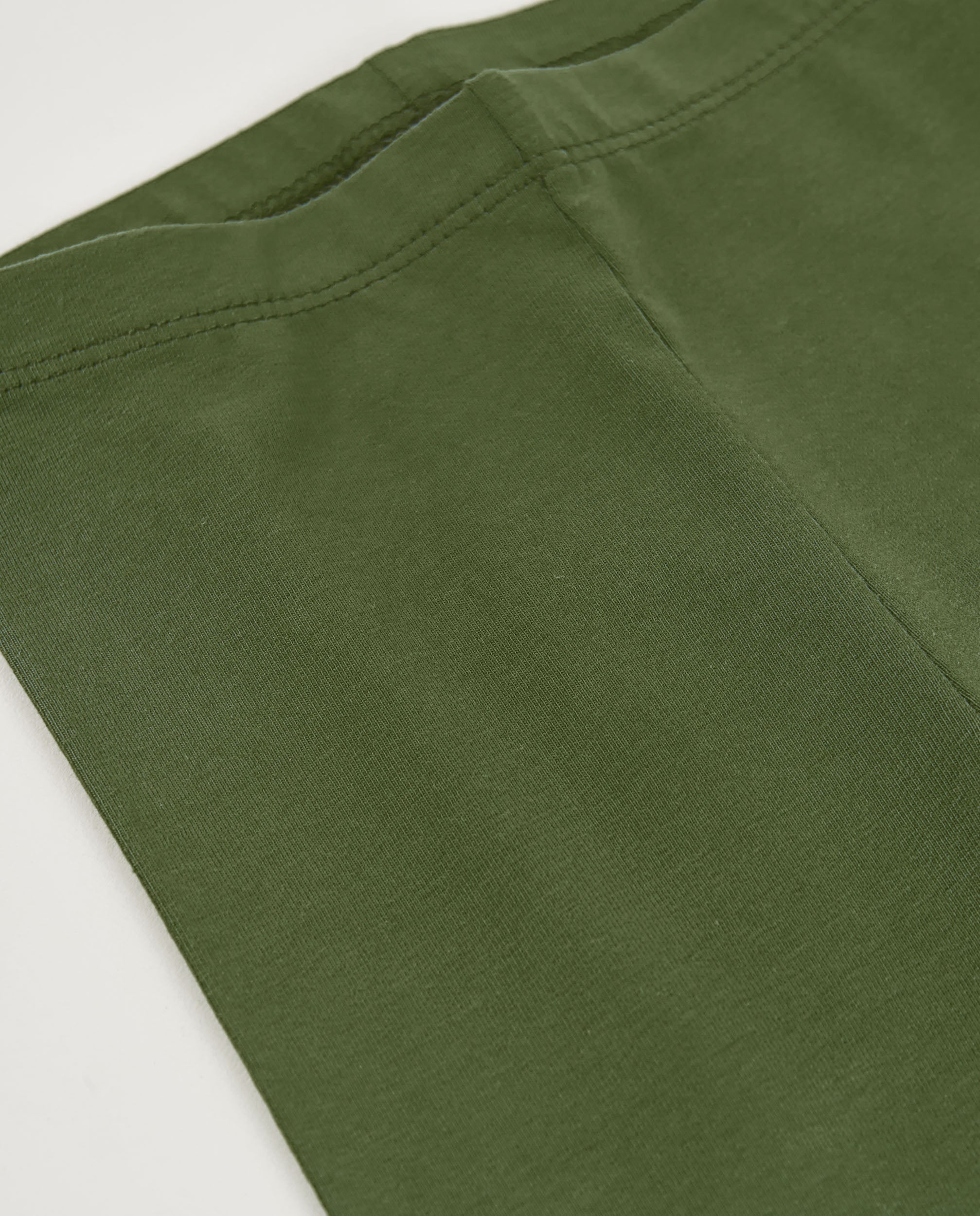 TucTuc Leggings maglia bambina verde dettaglio stampato