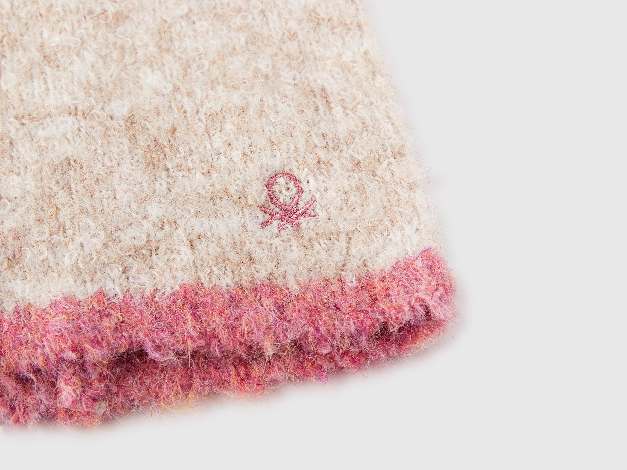 United Colors of Benetton cappello lana bordo contrasto S-L